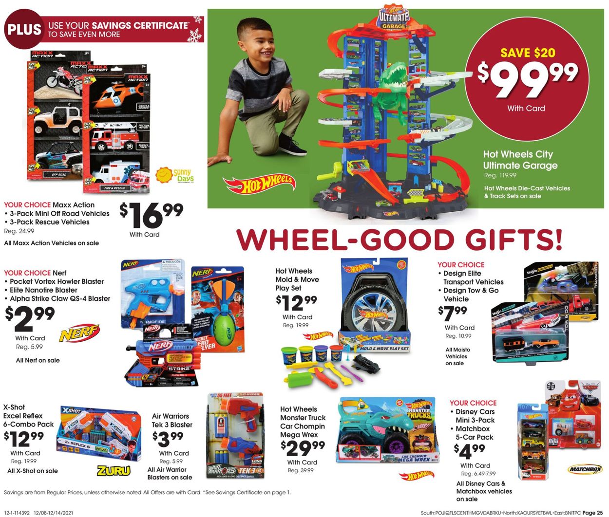 Fred Meyer Ad from 12/08/2021