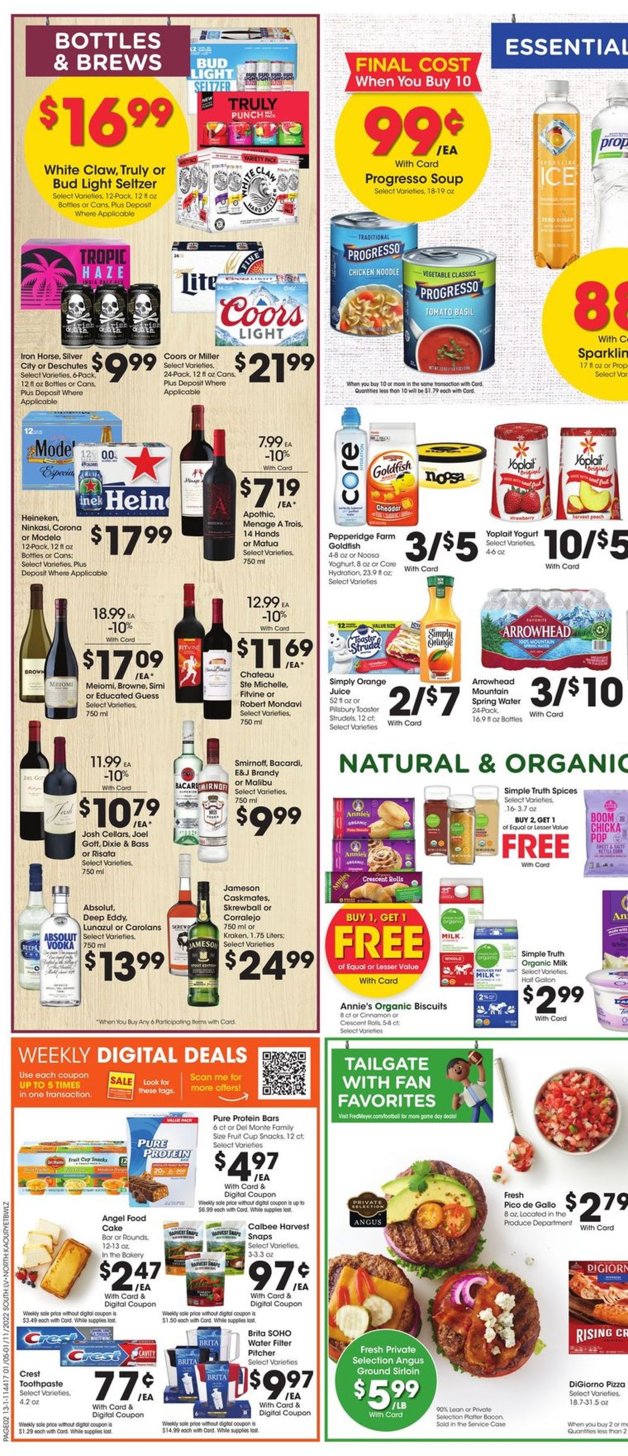 Fred Meyer Ad from 01/05/2022