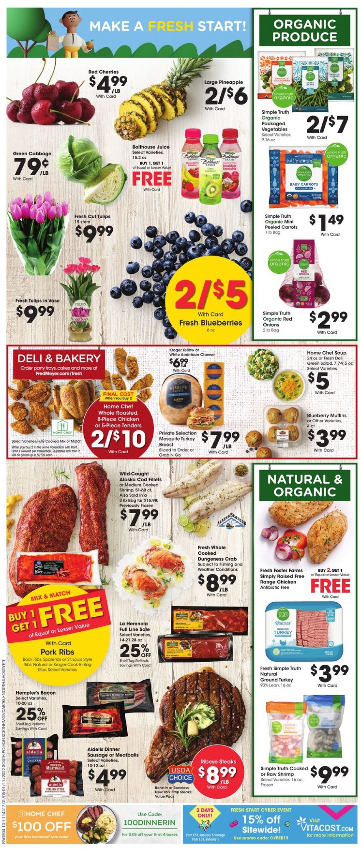 Fred Meyer Ad from 01/05/2022