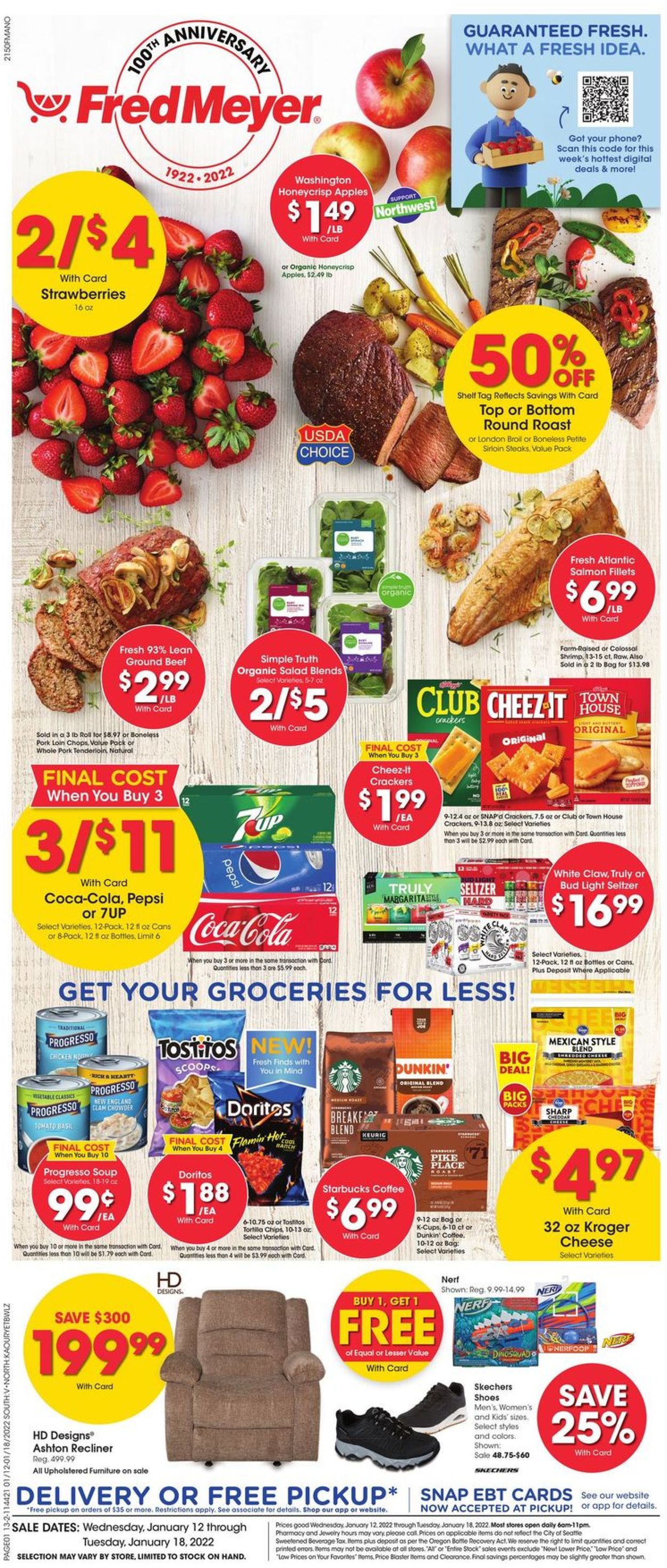 Fred Meyer Ad from 01/12/2022