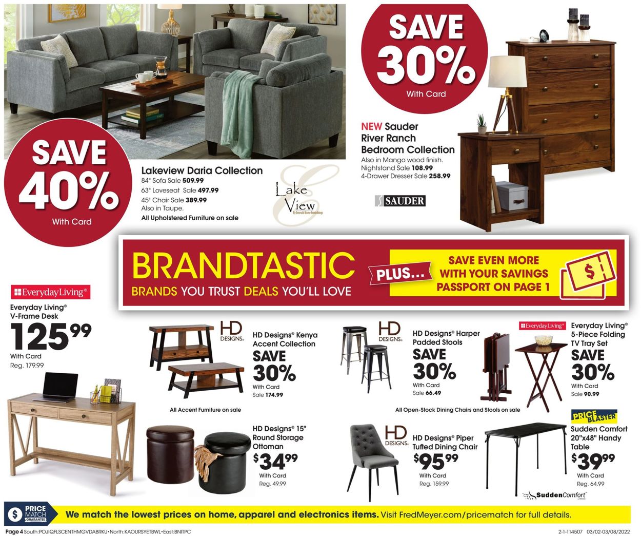 Fred Meyer Ad from 03/02/2022