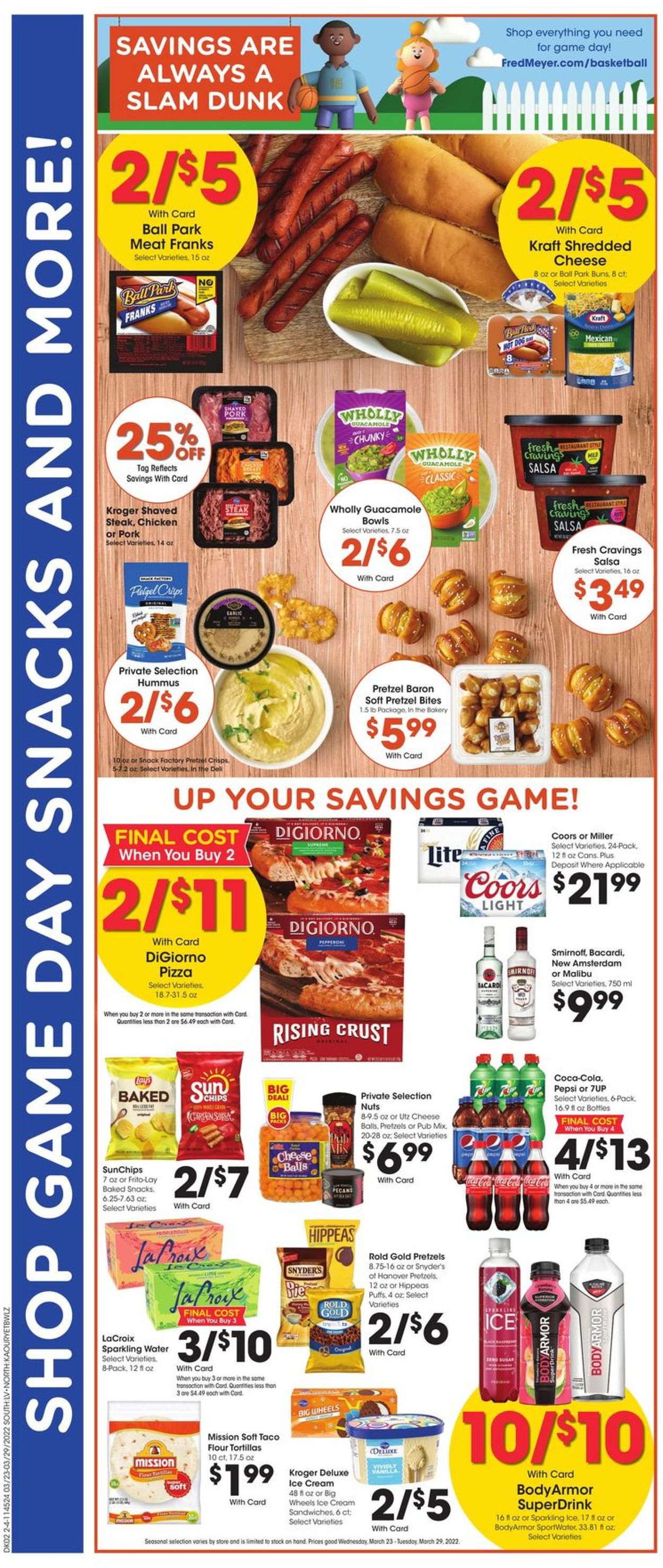 Fred Meyer Ad from 03/23/2022