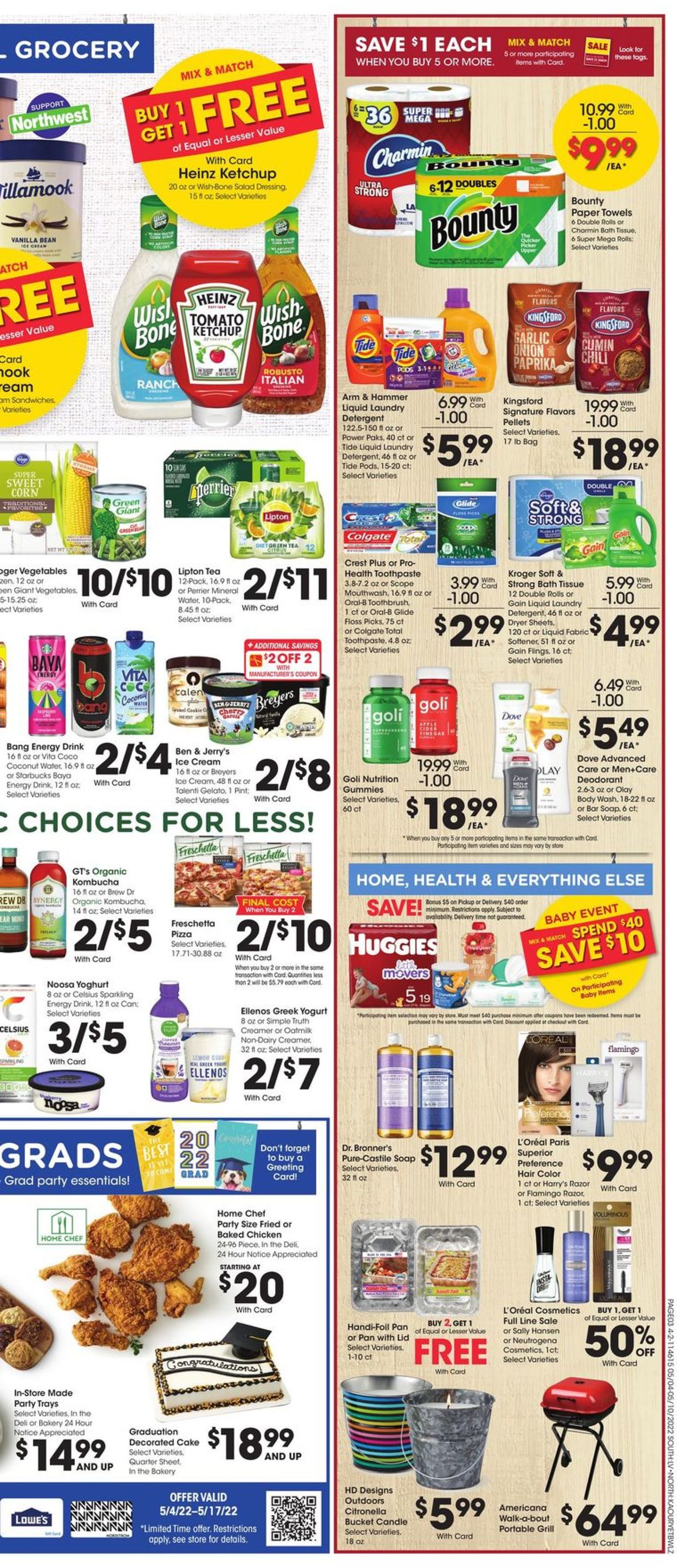 Fred Meyer Ad from 05/04/2022