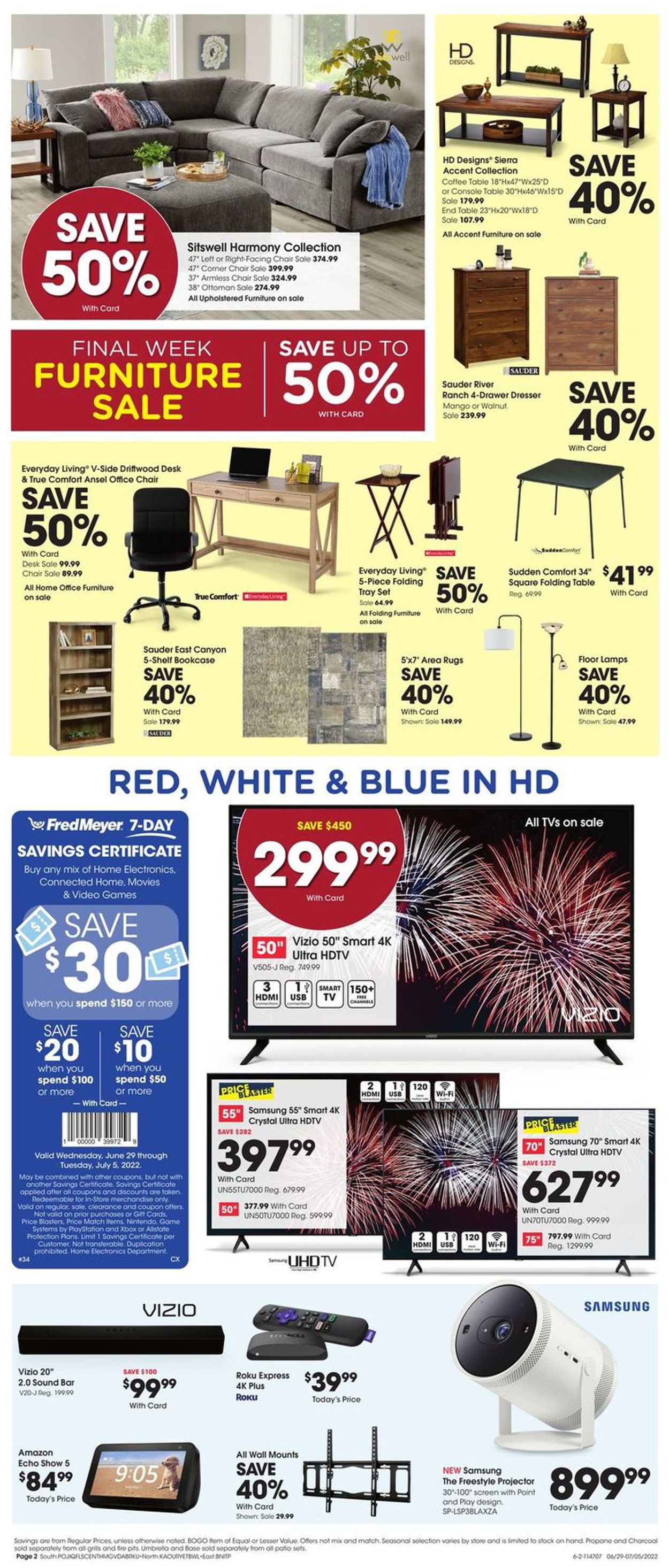 Fred Meyer Ad from 06/29/2022