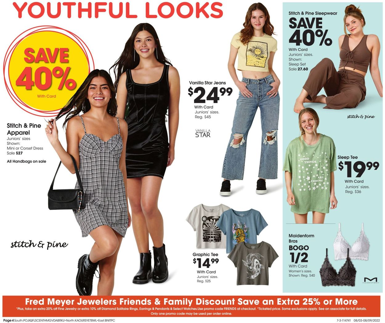 Fred Meyer Ad from 08/03/2022