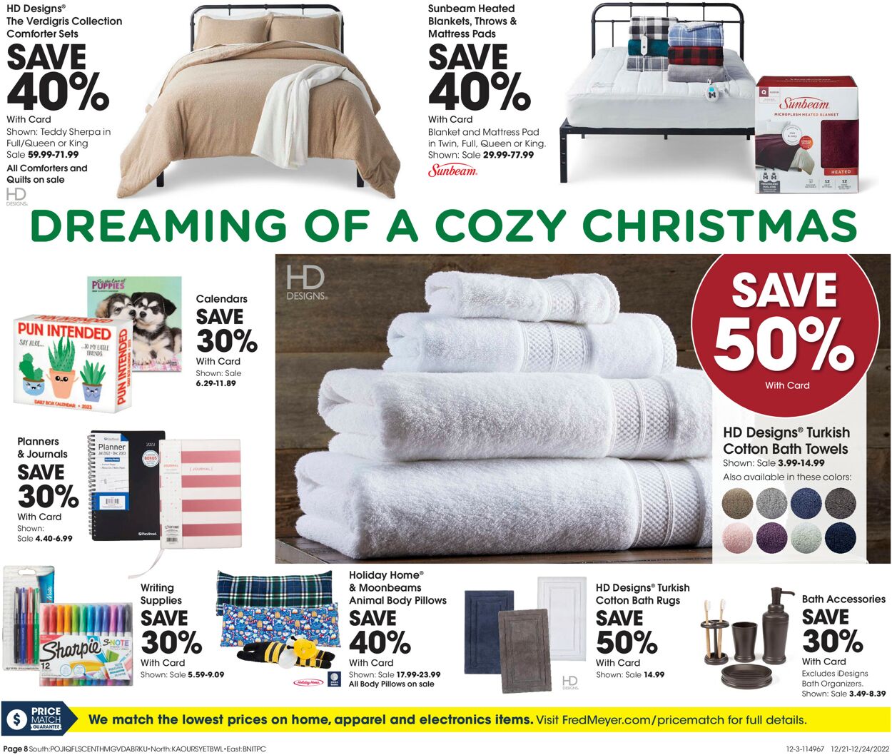 Fred Meyer Ad from 12/21/2022