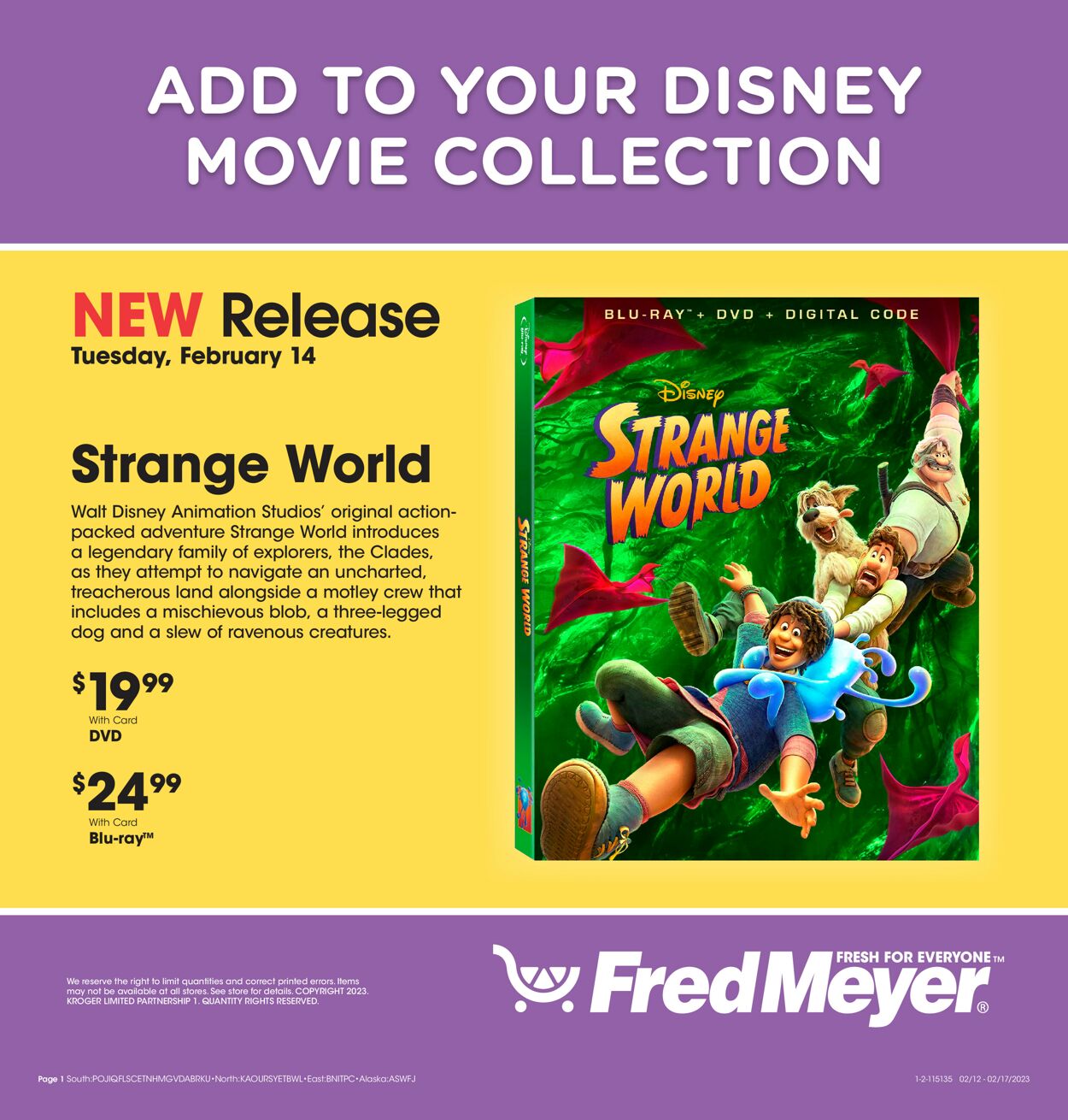 Fred Meyer Ad from 02/14/2023