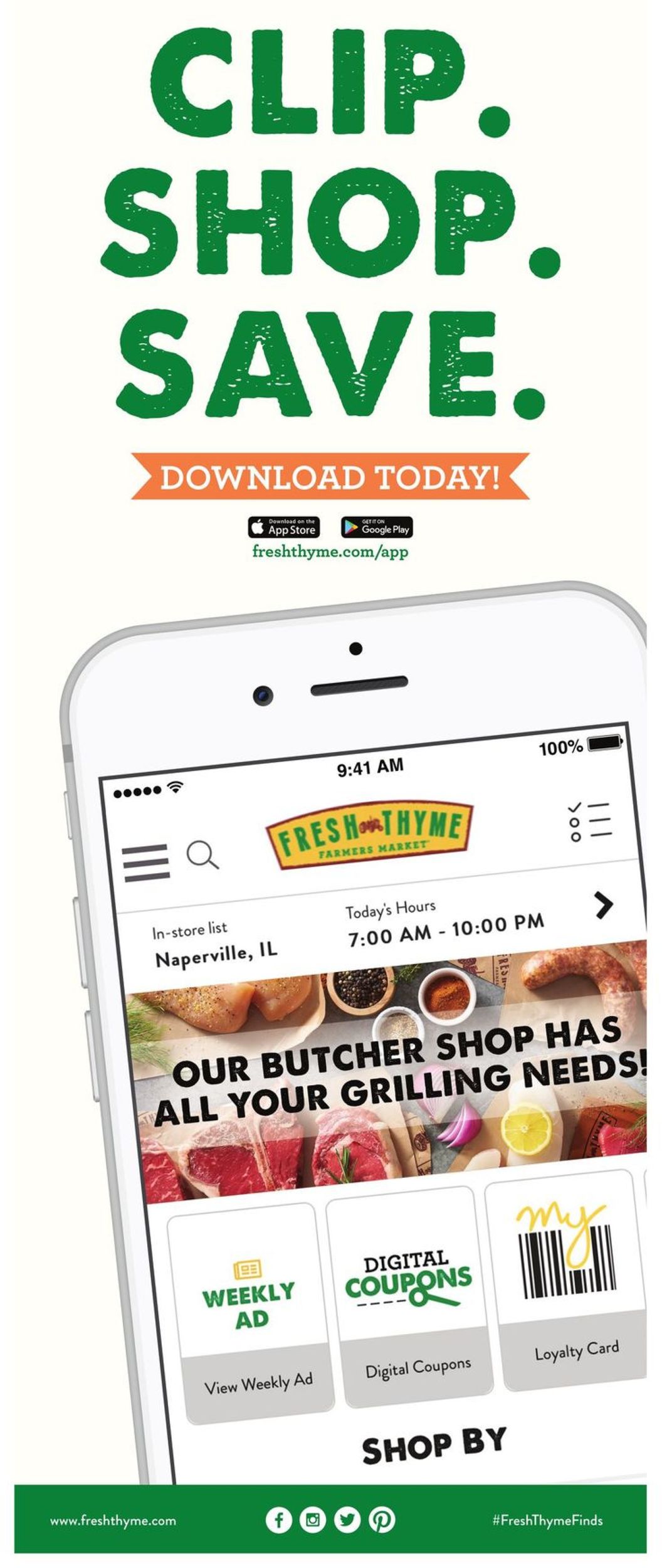 Fresh Thyme Ad from 10/09/2019