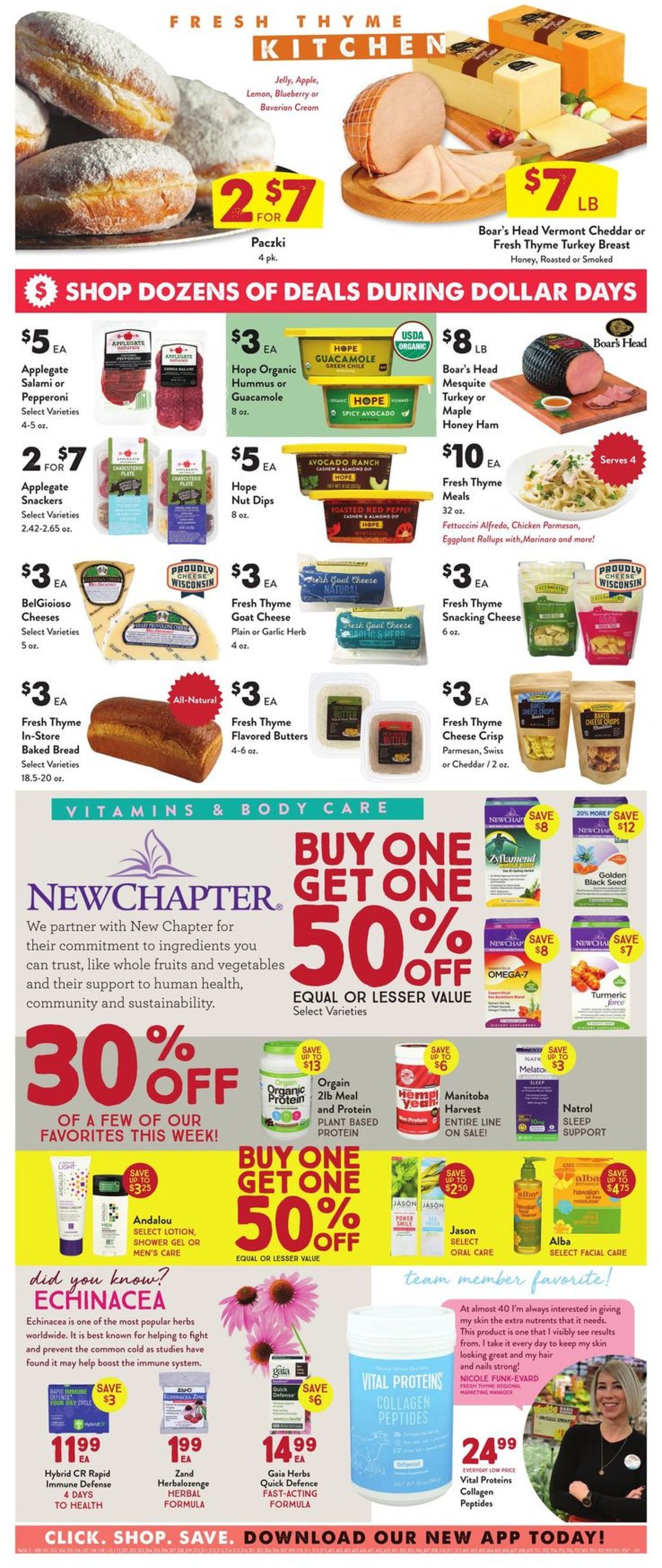 Fresh Thyme Ad from 02/19/2020