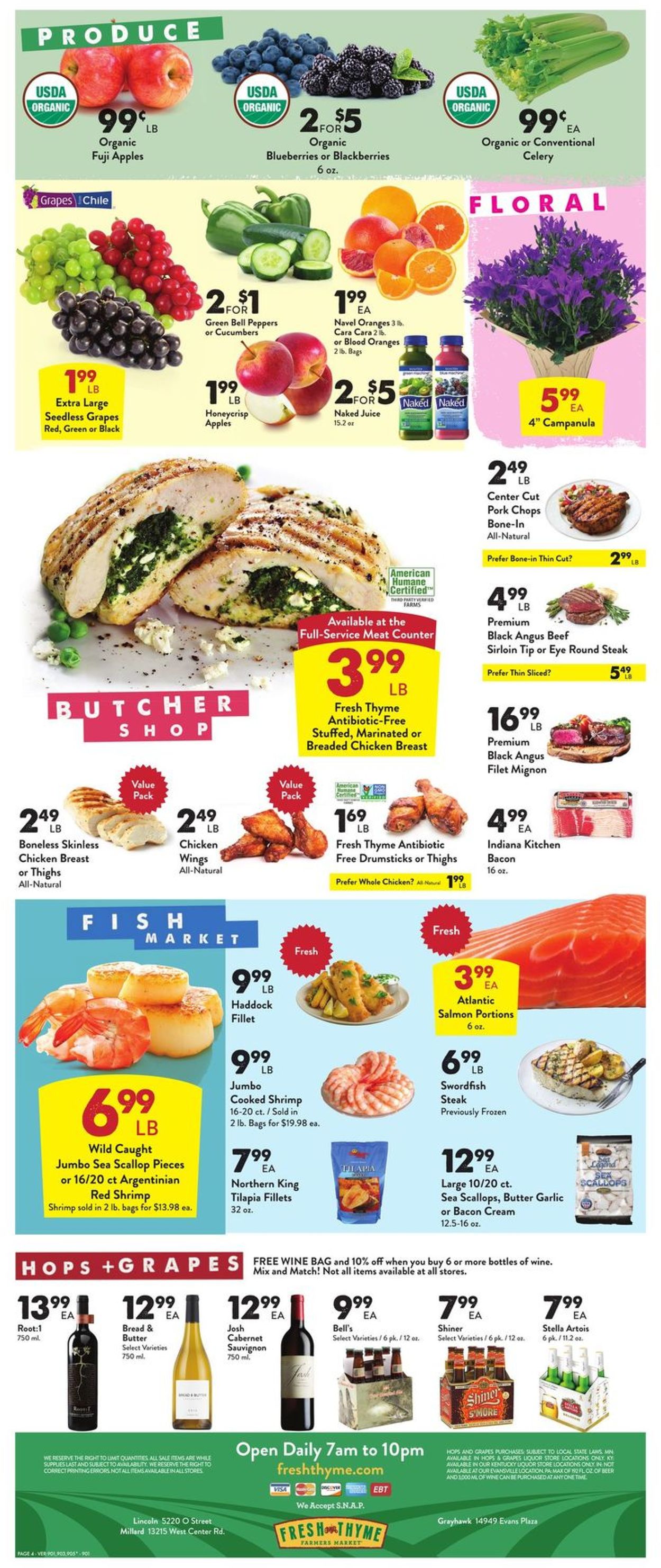 Fresh Thyme Ad from 02/19/2020