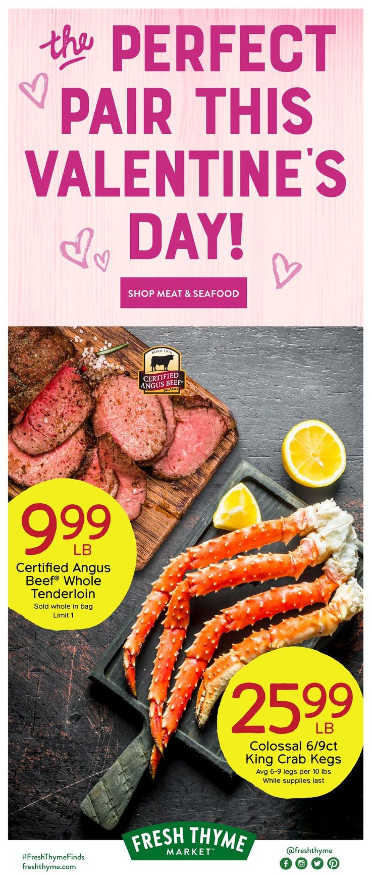 Fresh Thyme Ad from 02/10/2021
