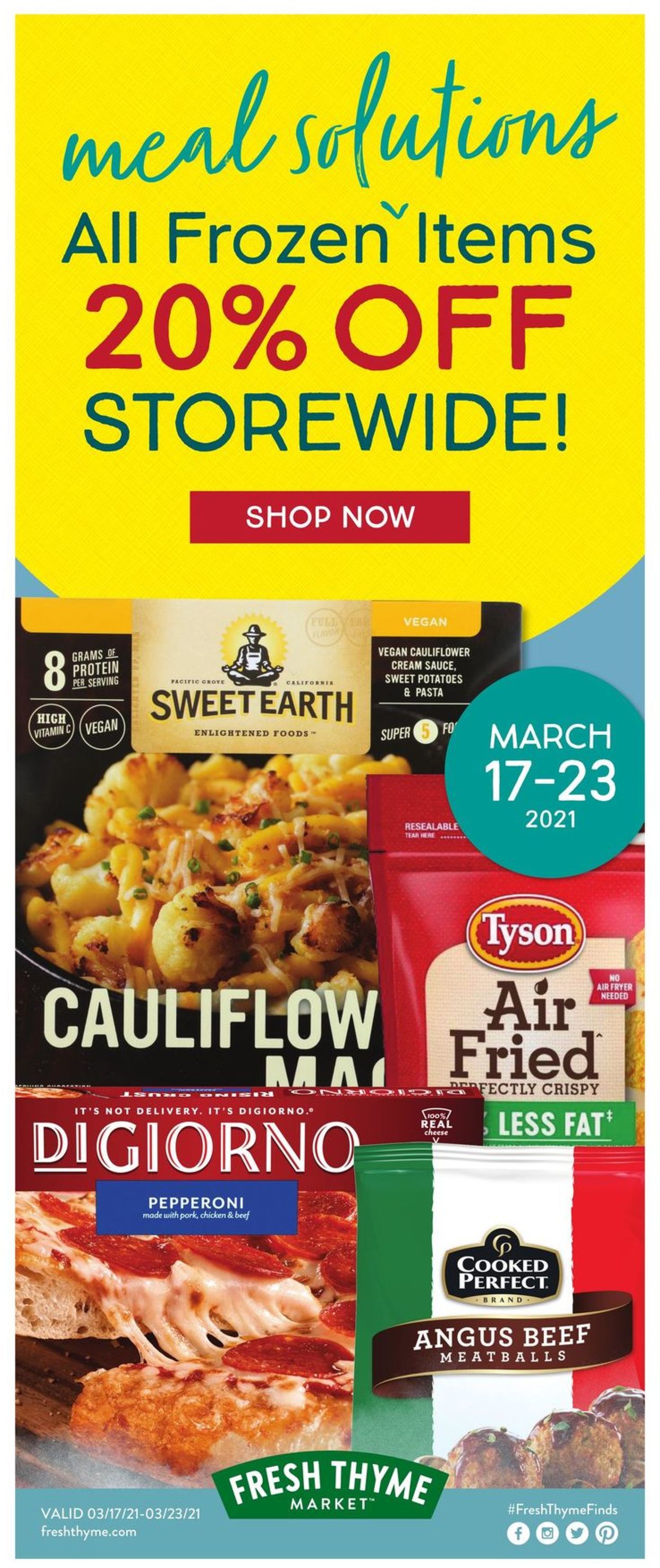 Fresh Thyme Ad from 03/17/2021