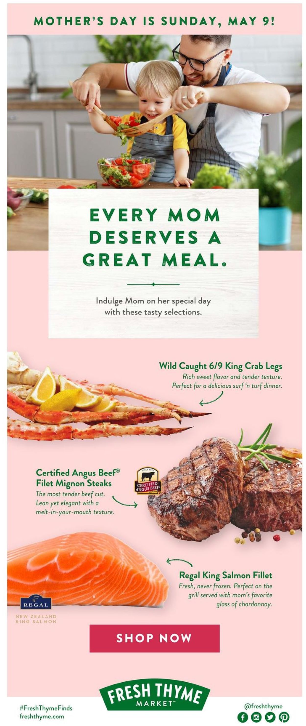 Fresh Thyme Ad from 05/05/2021