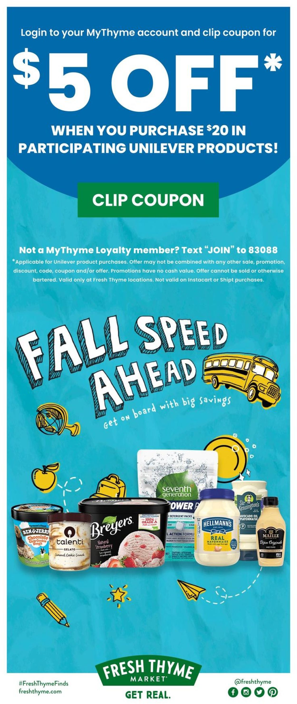 Fresh Thyme Ad from 08/03/2022
