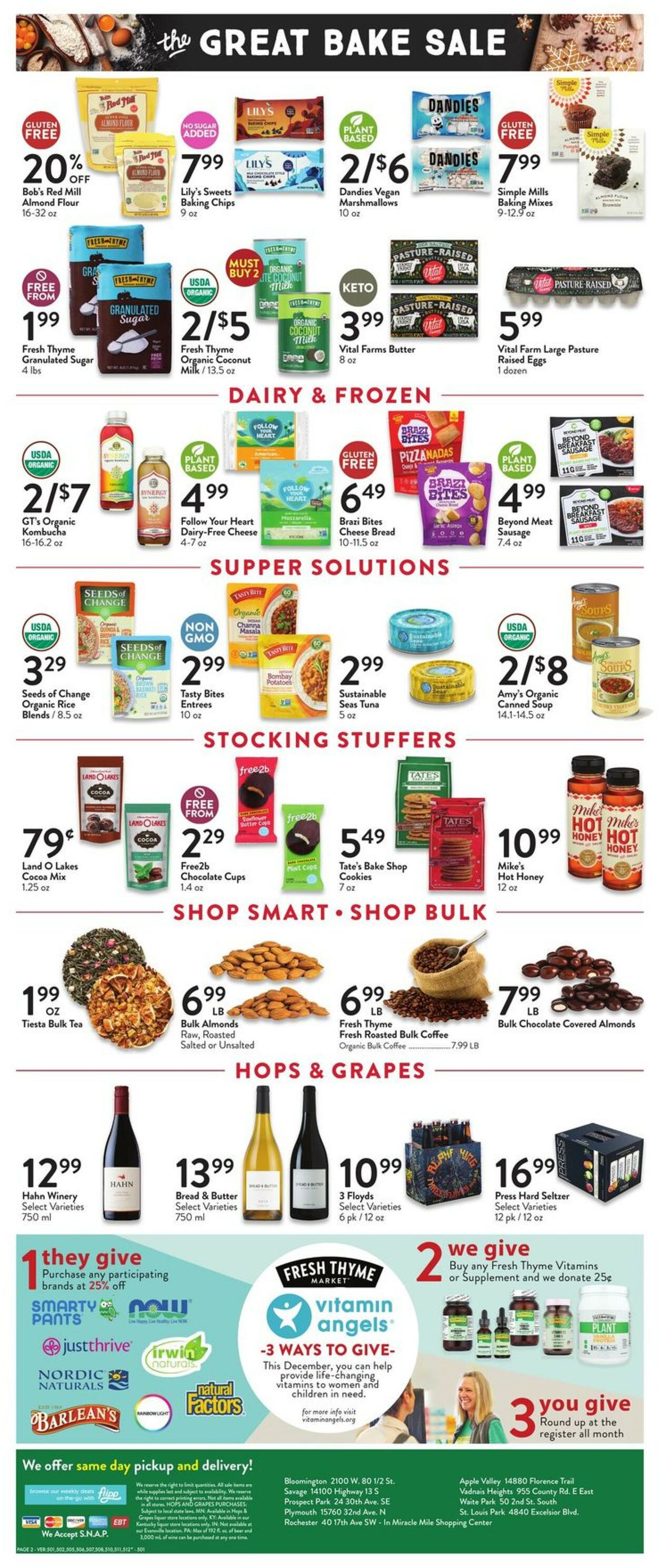 Fresh Thyme Ad from 11/30/2022