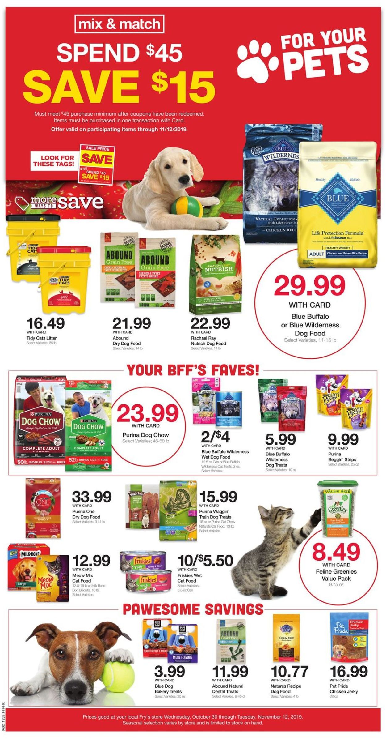 Fry’s Ad from 11/06/2019