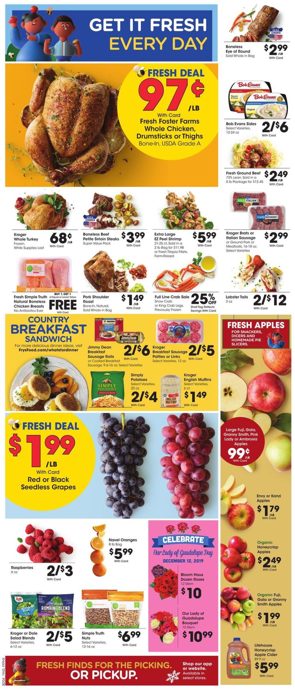 Fry’s Ad from 12/11/2019