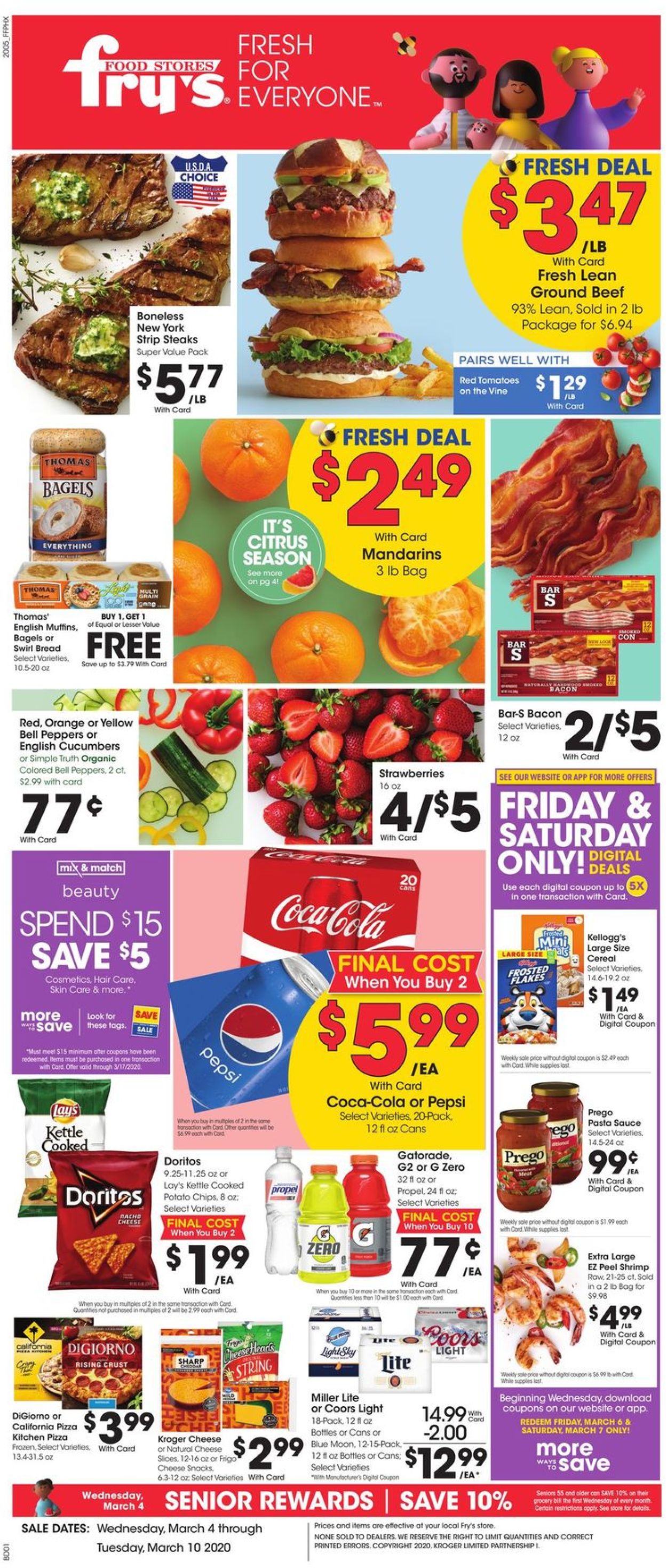 Fry’s Ad from 03/04/2020