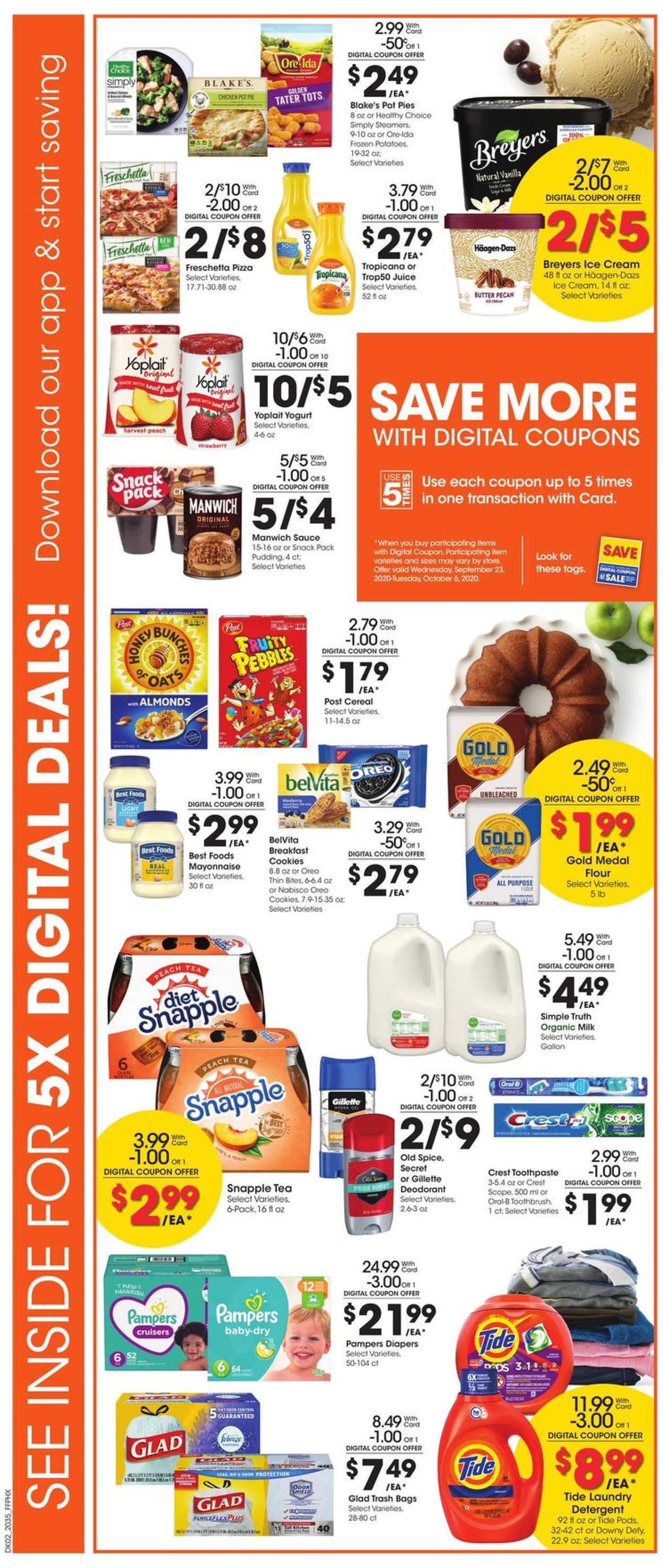 Fry’s Ad from 09/30/2020