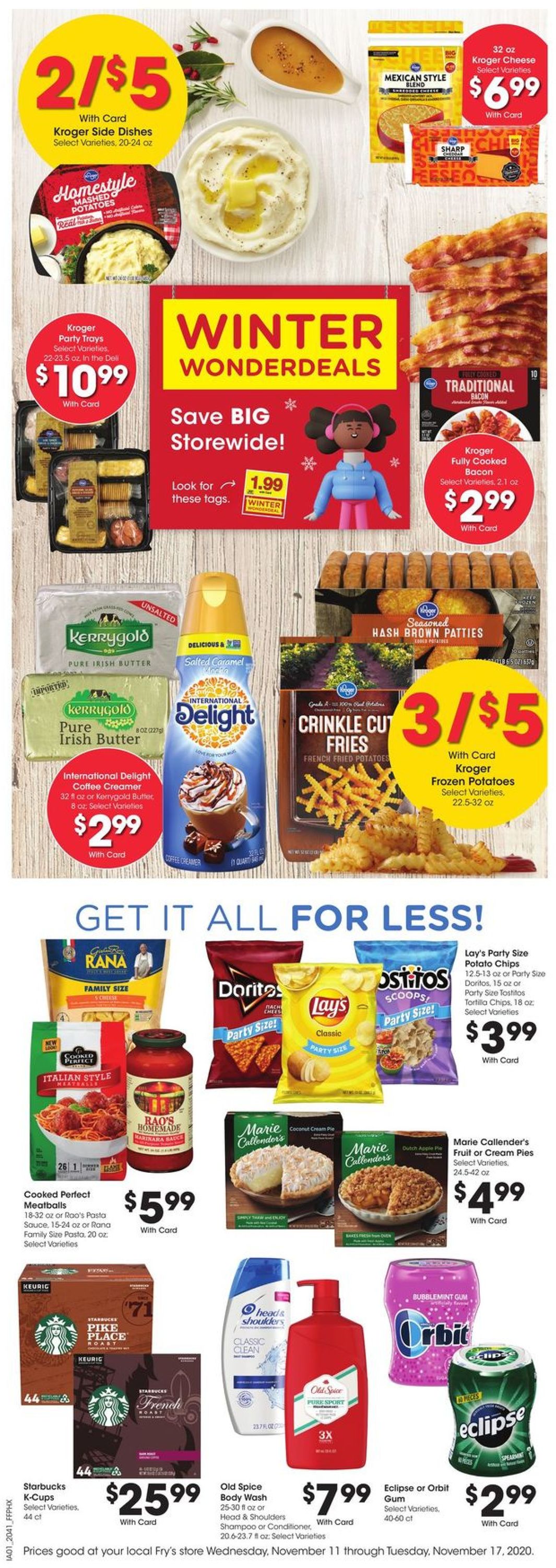 Fry’s Ad from 11/11/2020
