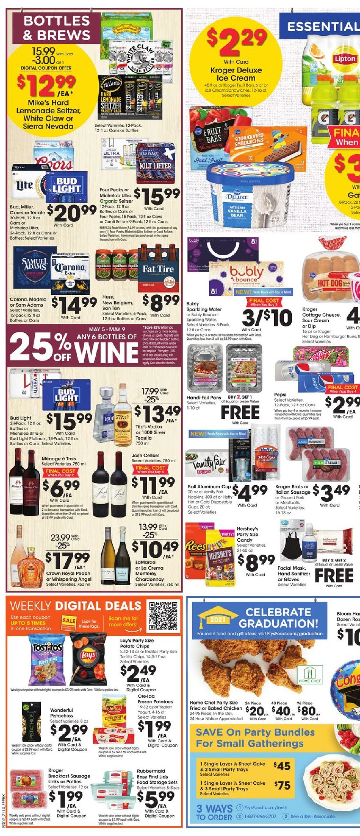 Fry’s Ad from 05/05/2021