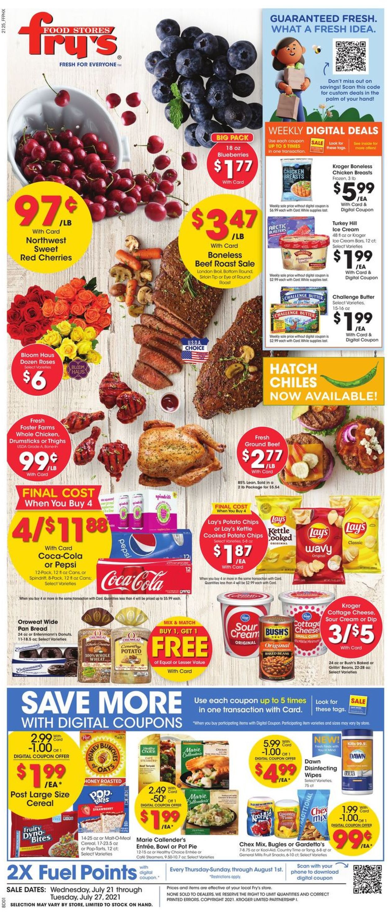 Fry’s Ad from 07/21/2021