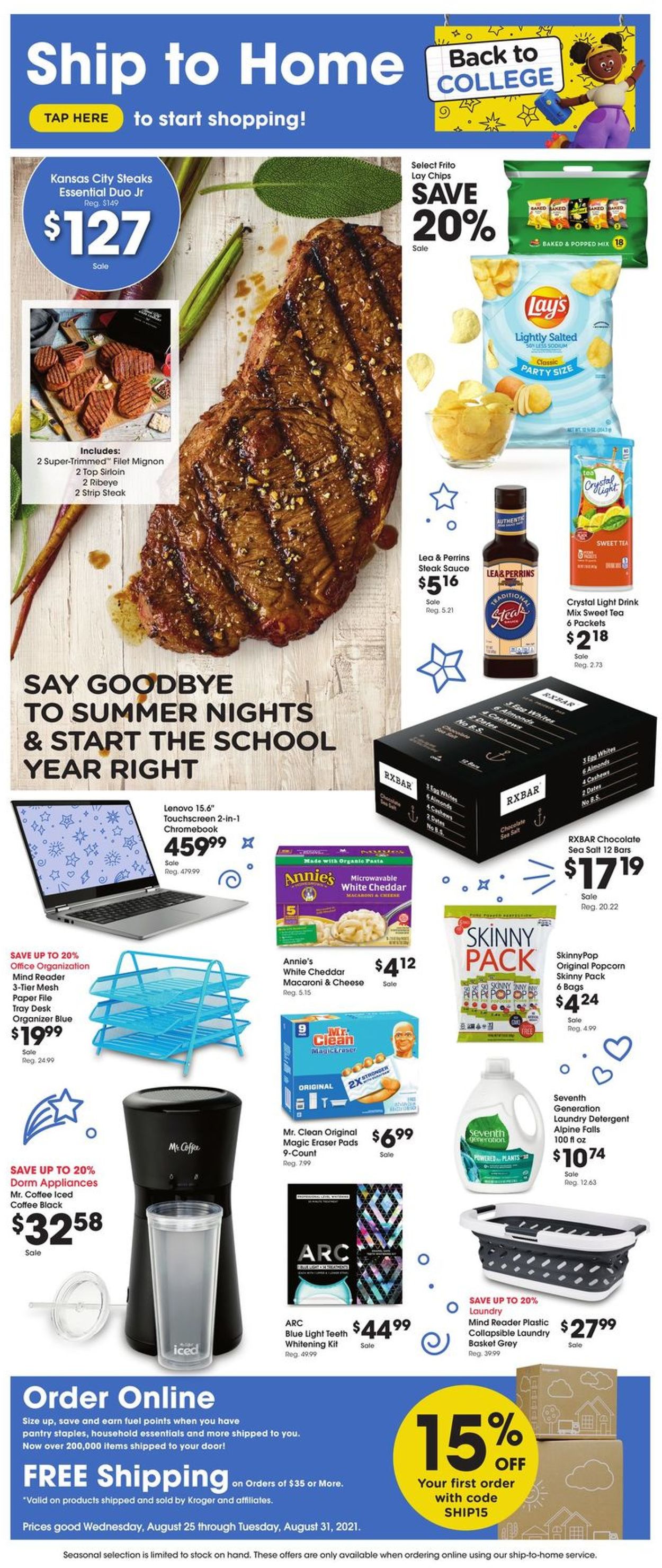 Fry’s Ad from 08/25/2021