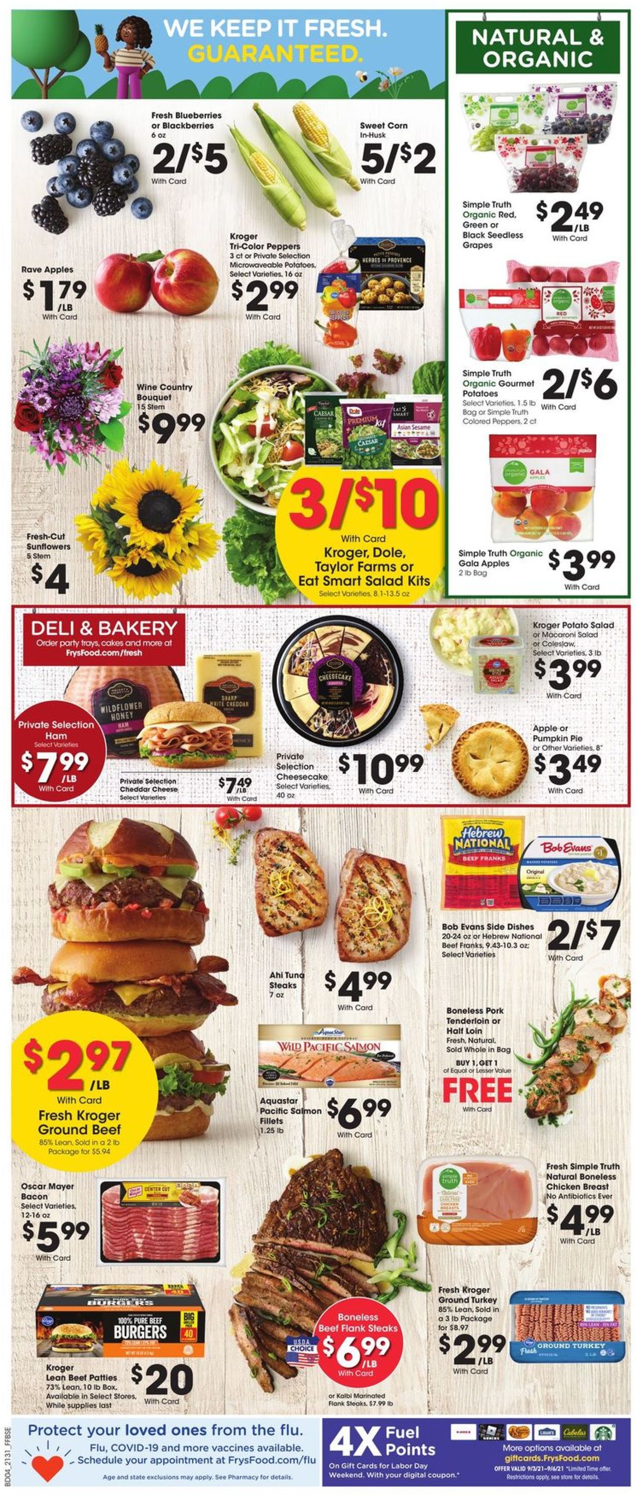 Fry’s Ad from 09/01/2021