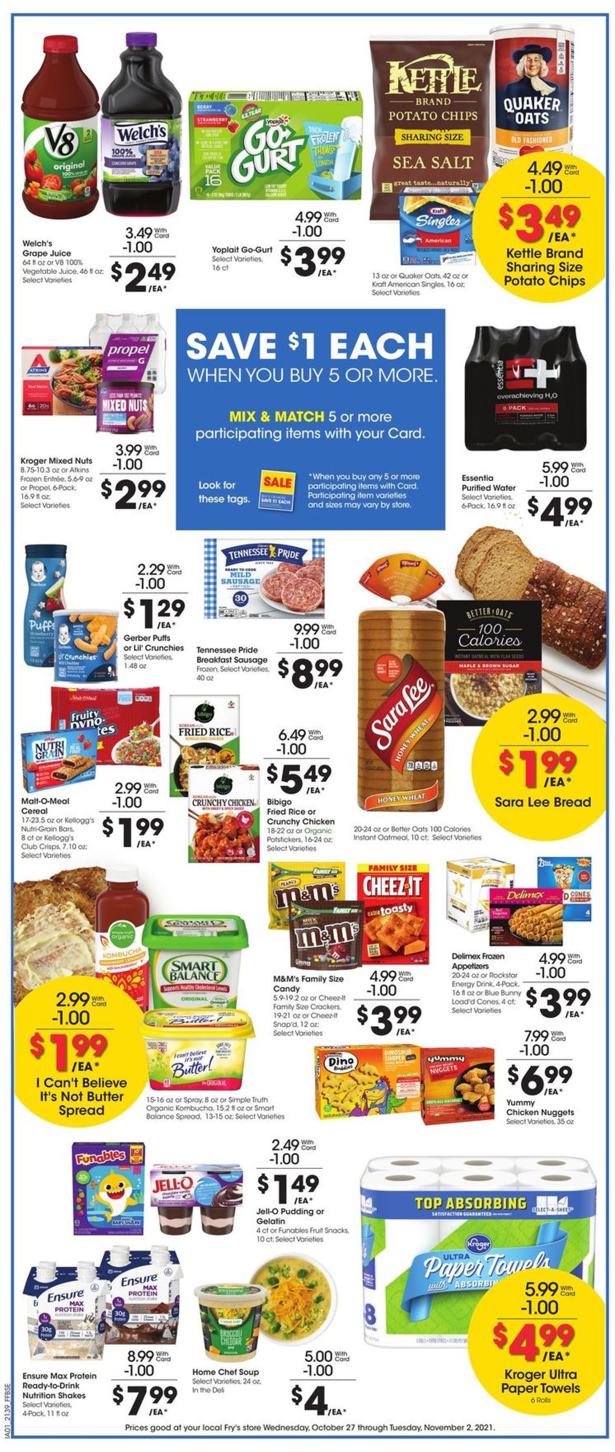 Fry’s Ad from 10/27/2021