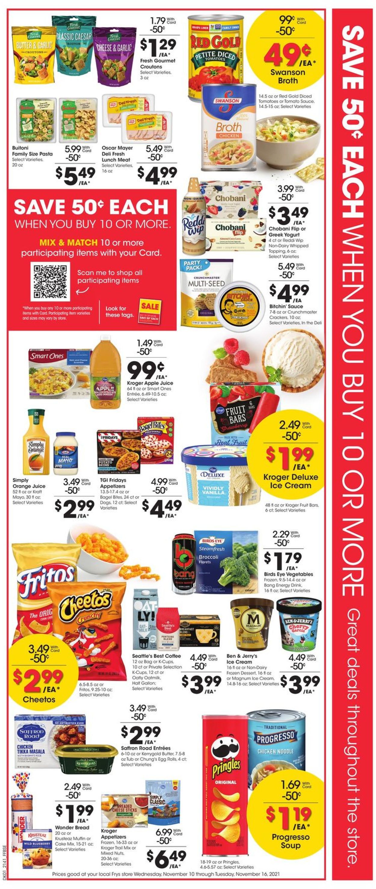 Fry’s Ad from 11/10/2021