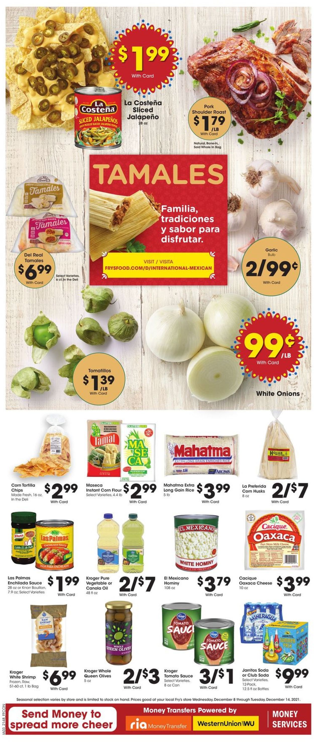 Fry’s Ad from 12/29/2021