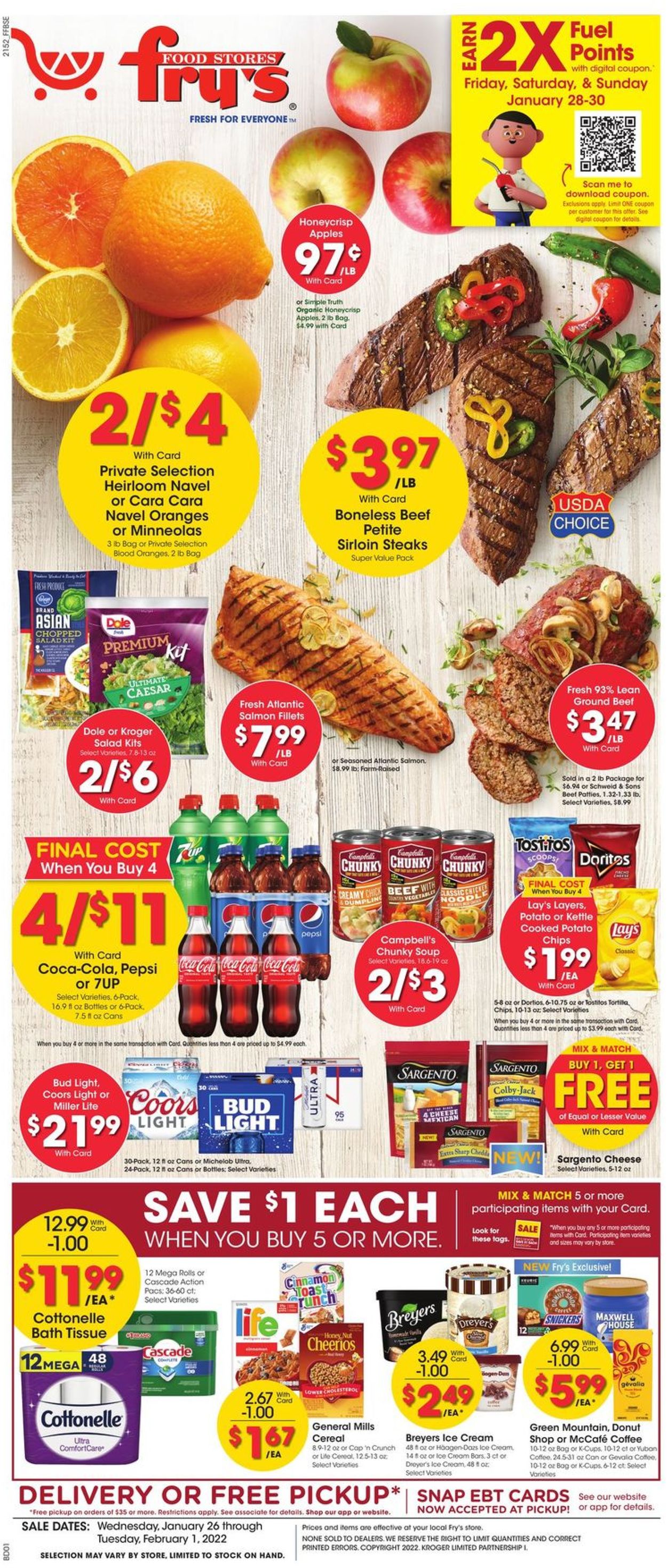 Fry’s Ad from 01/26/2022