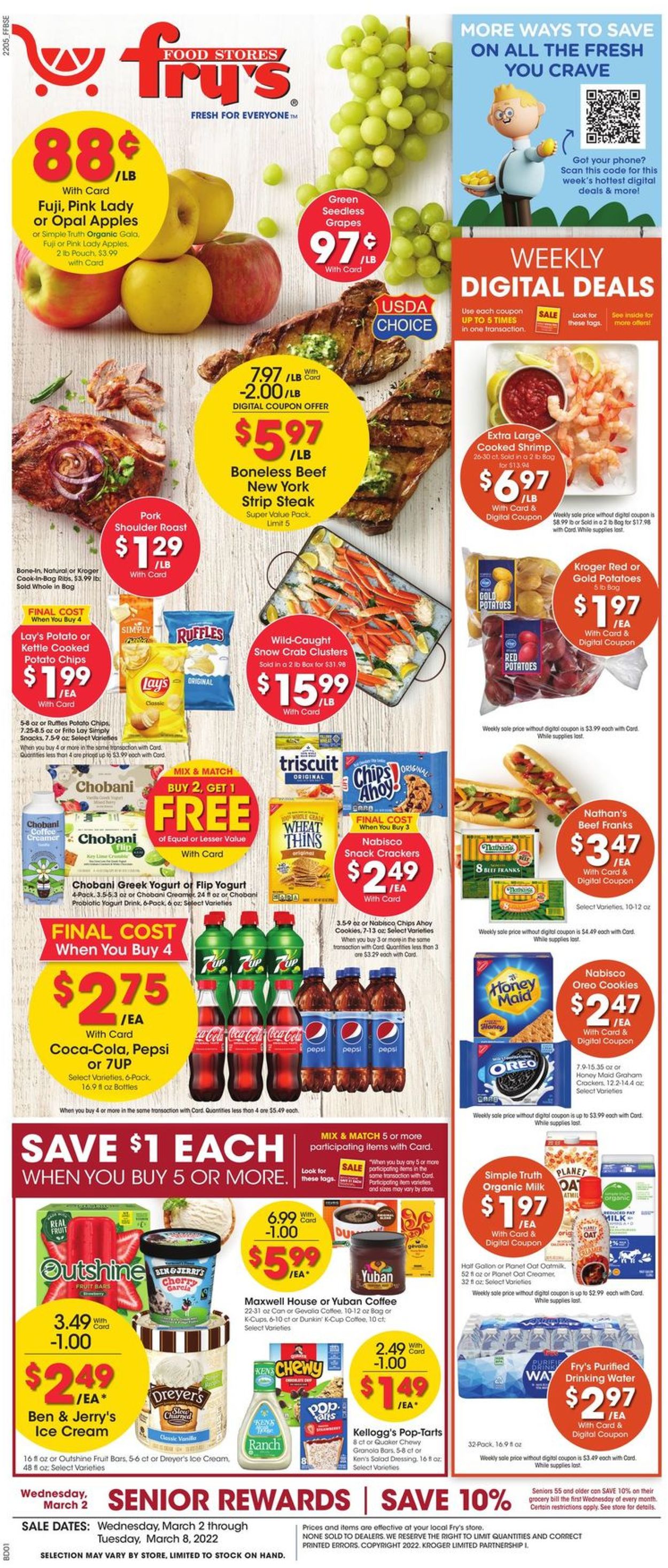 Fry’s Ad from 03/02/2022