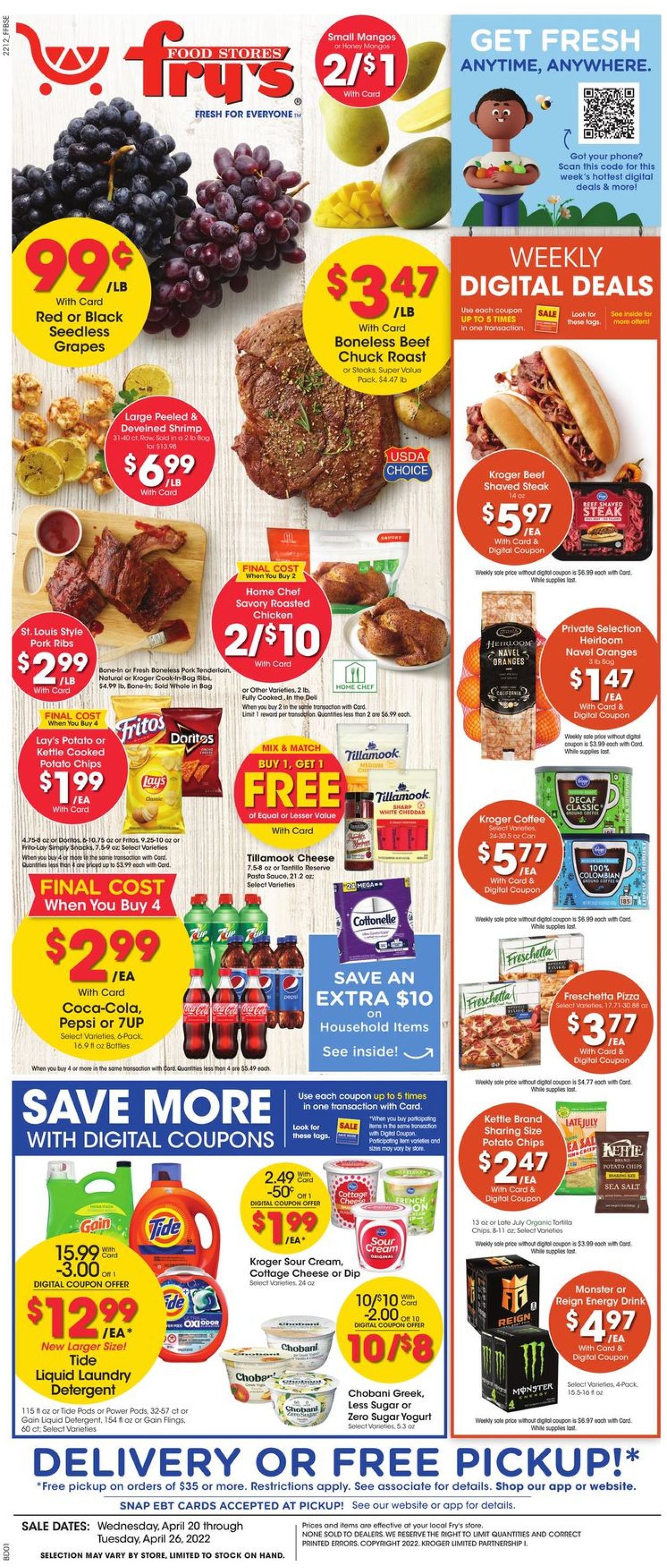 Fry’s Ad from 04/20/2022
