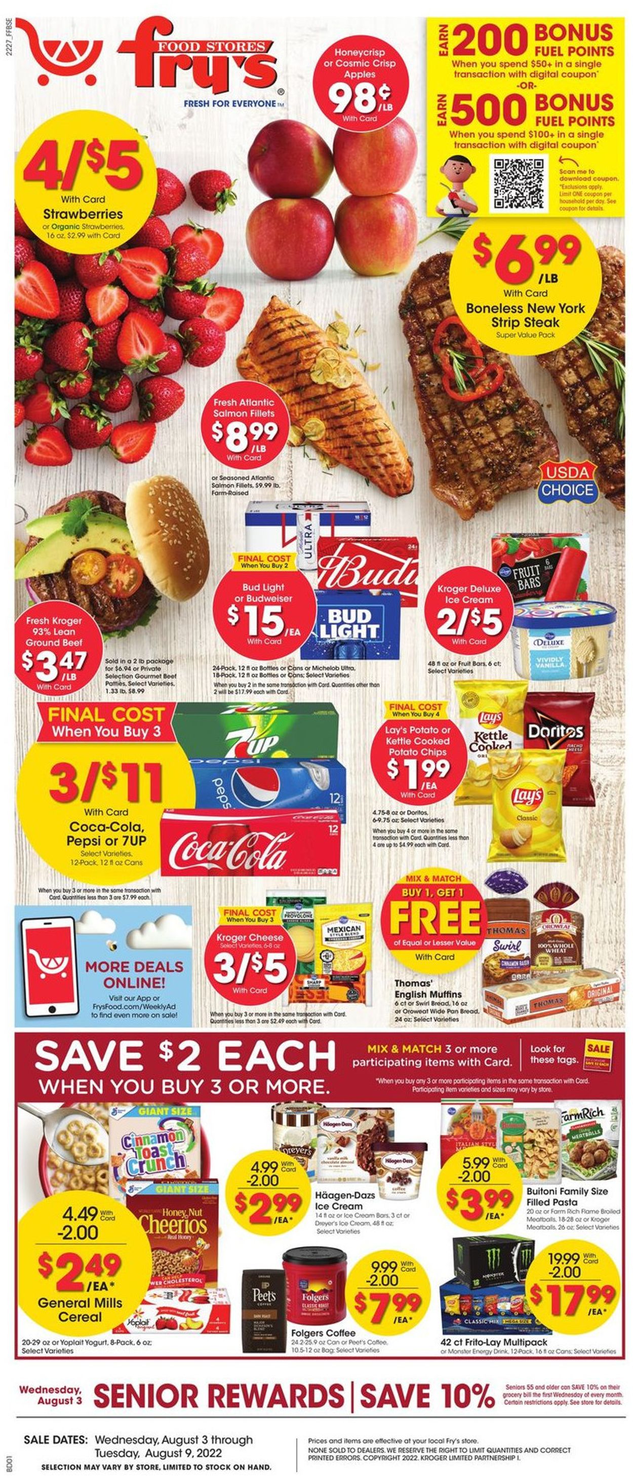 Fry’s Ad from 08/03/2022