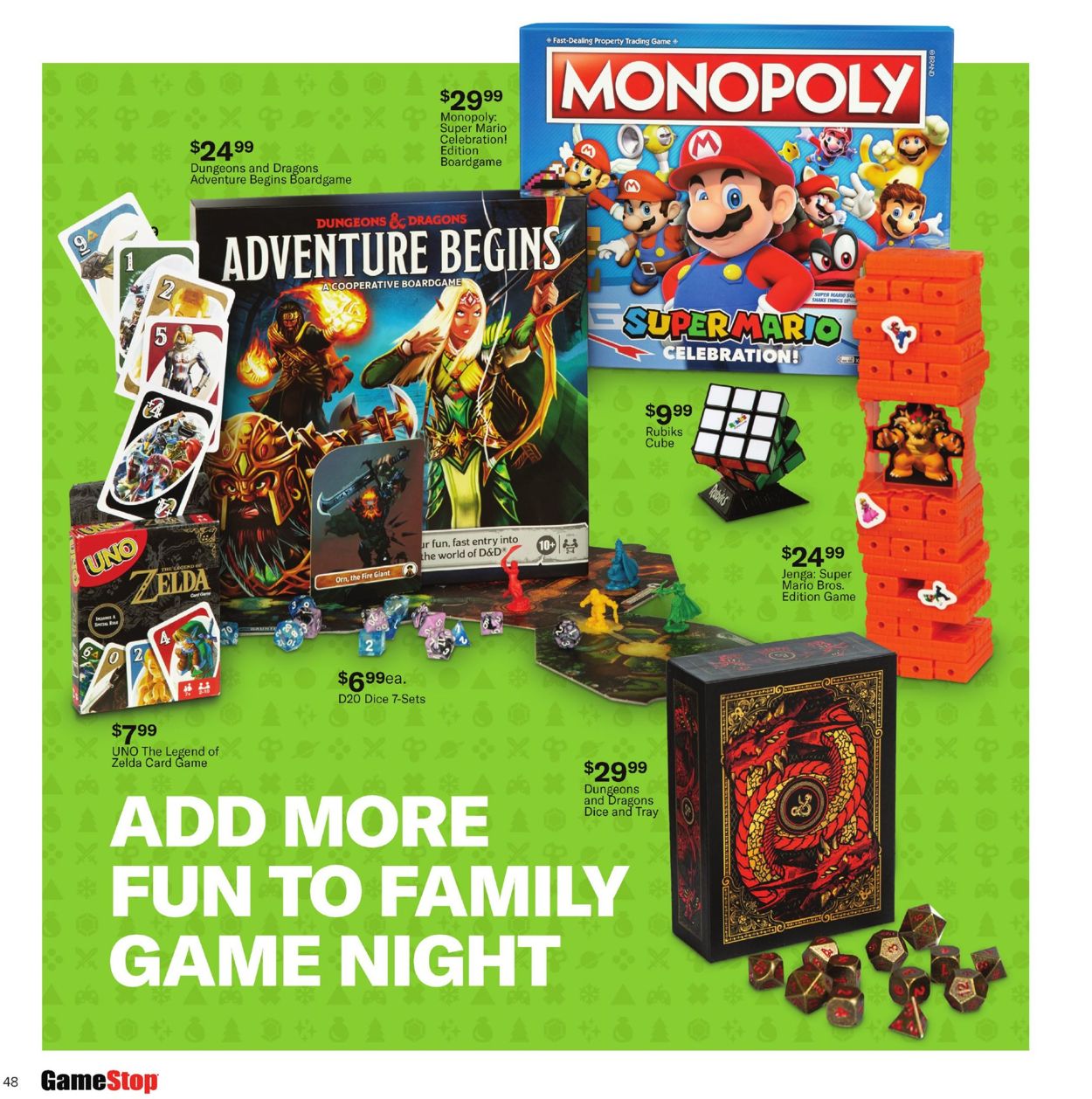 Game Stop Ad from 10/21/2020