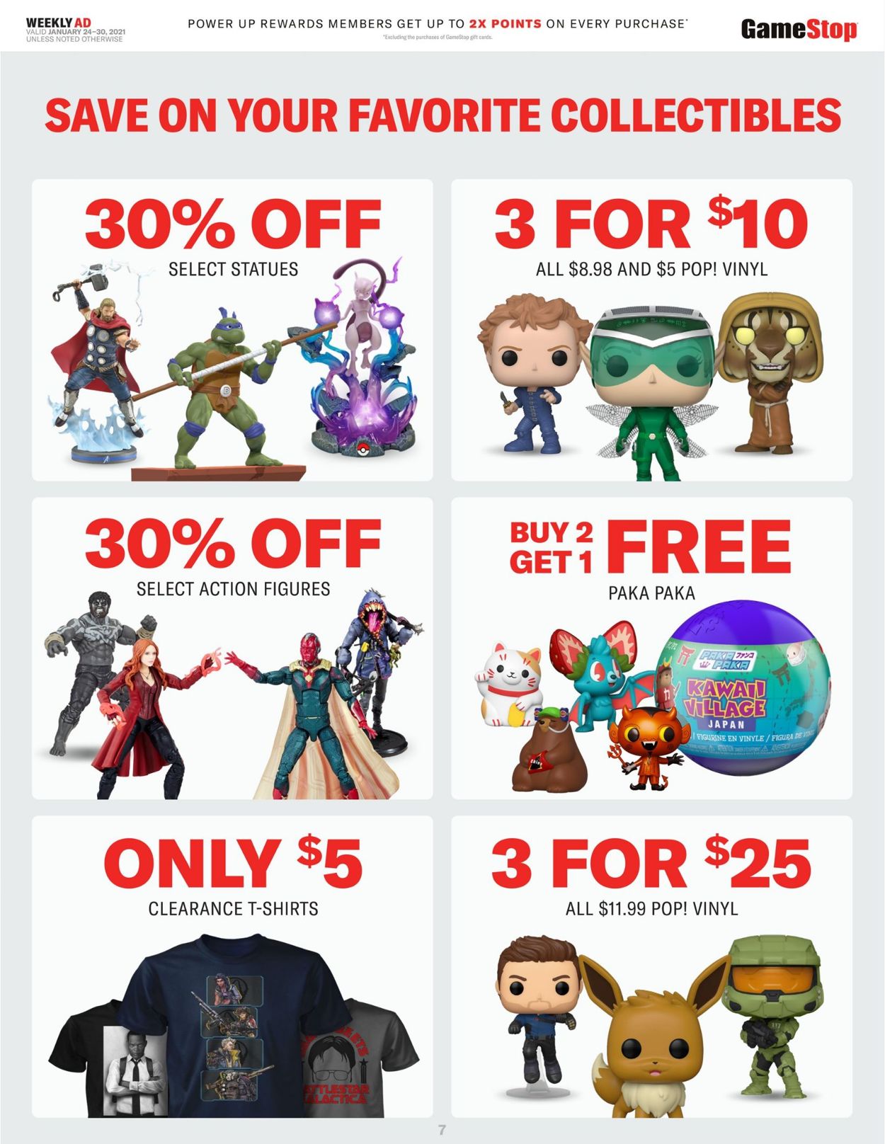 Game Stop Ad from 01/24/2021