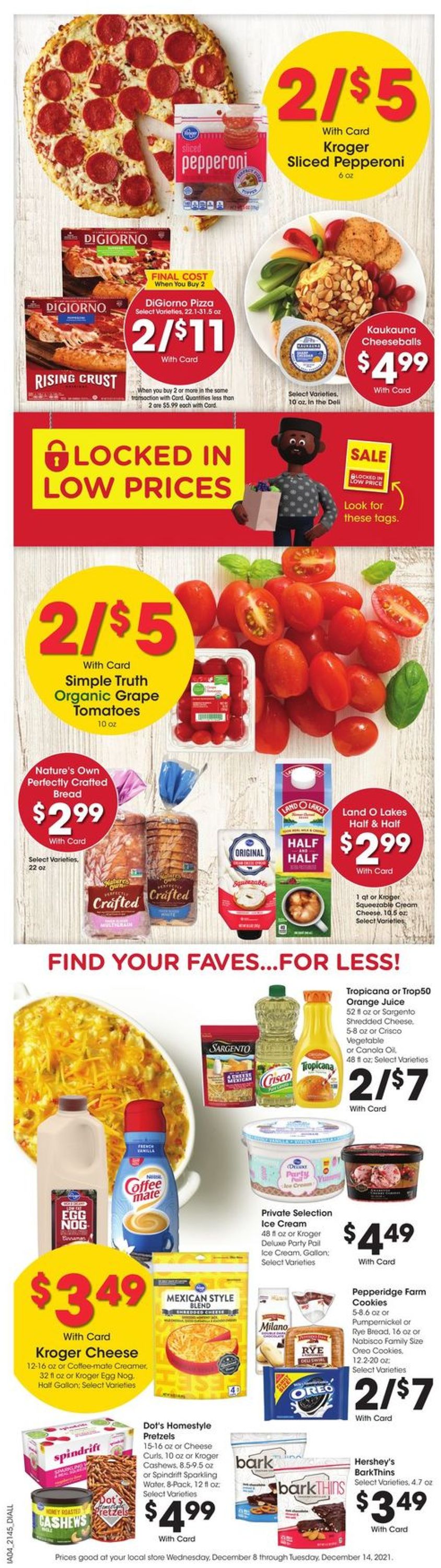 Gerbes Super Markets Ad from 12/08/2021