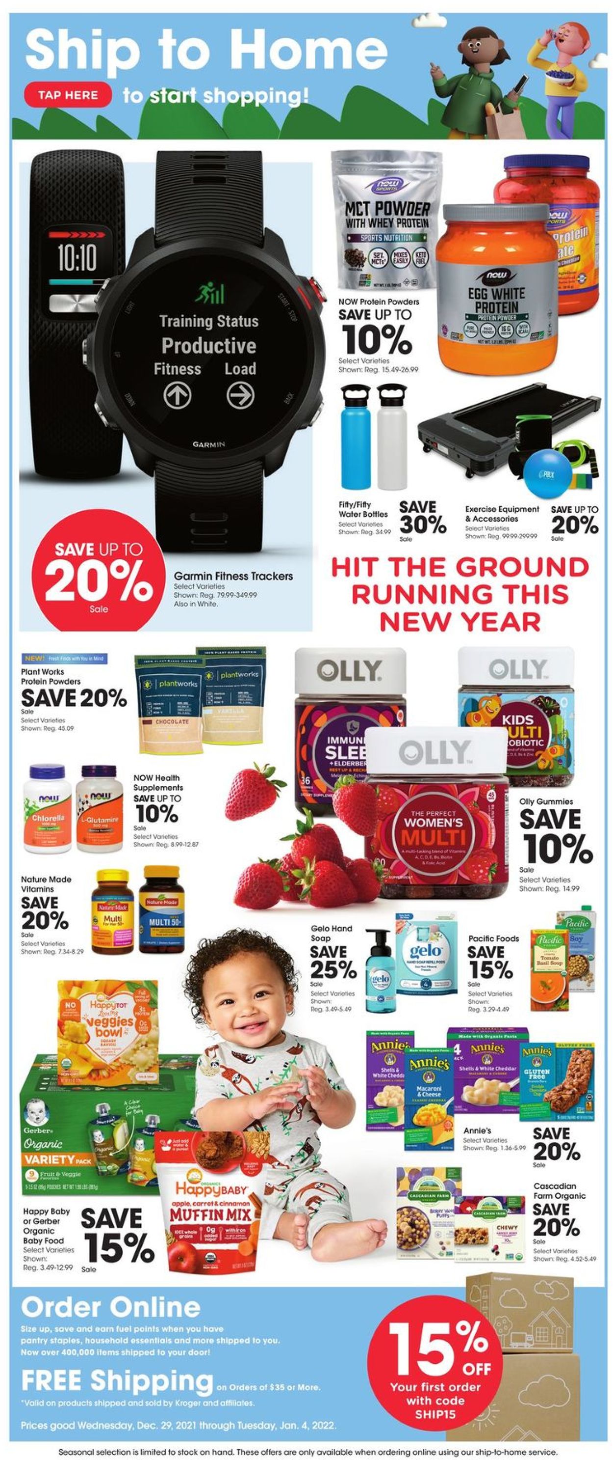 Gerbes Super Markets Ad from 12/29/2021