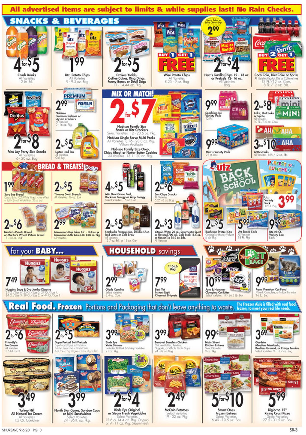 Gerrity's Supermarkets Ad from 09/06/2020