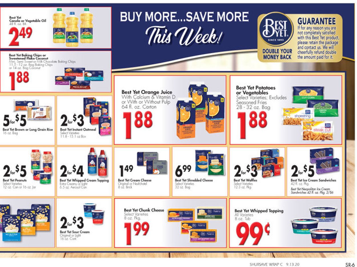 Gerrity's Supermarkets Ad from 09/13/2020
