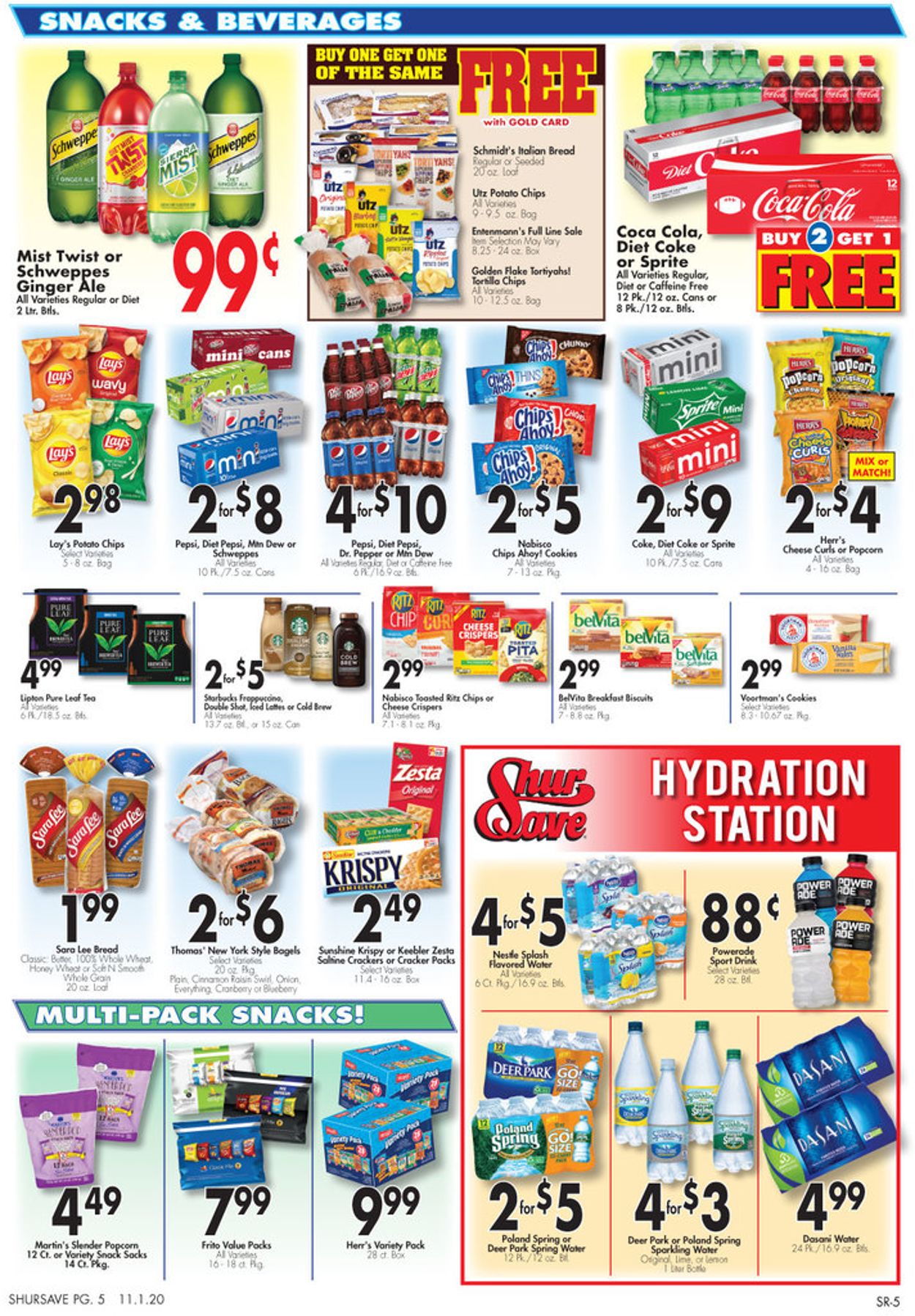 Gerrity's Supermarkets Ad from 11/01/2020