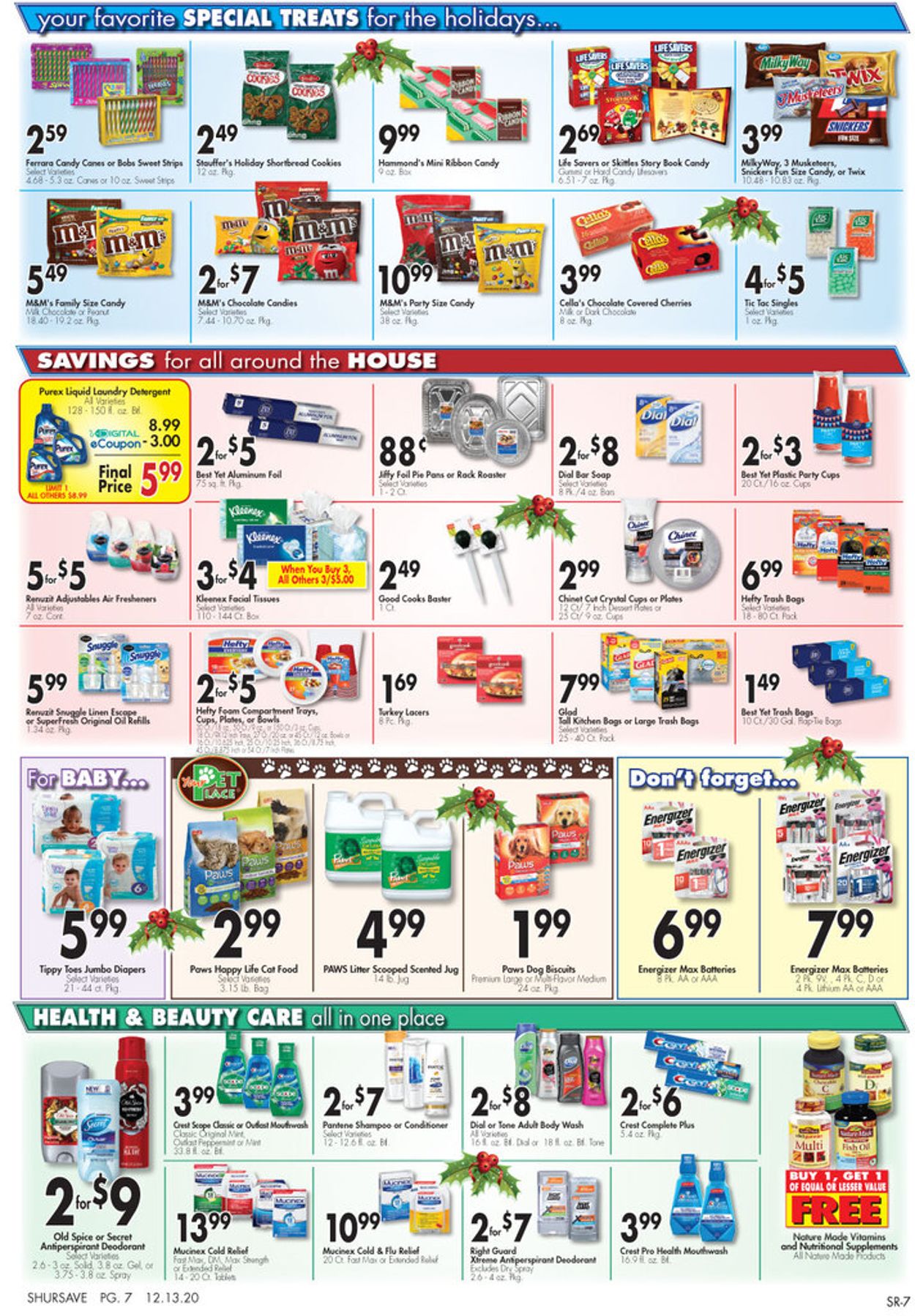 Gerrity's Supermarkets Ad from 12/13/2020