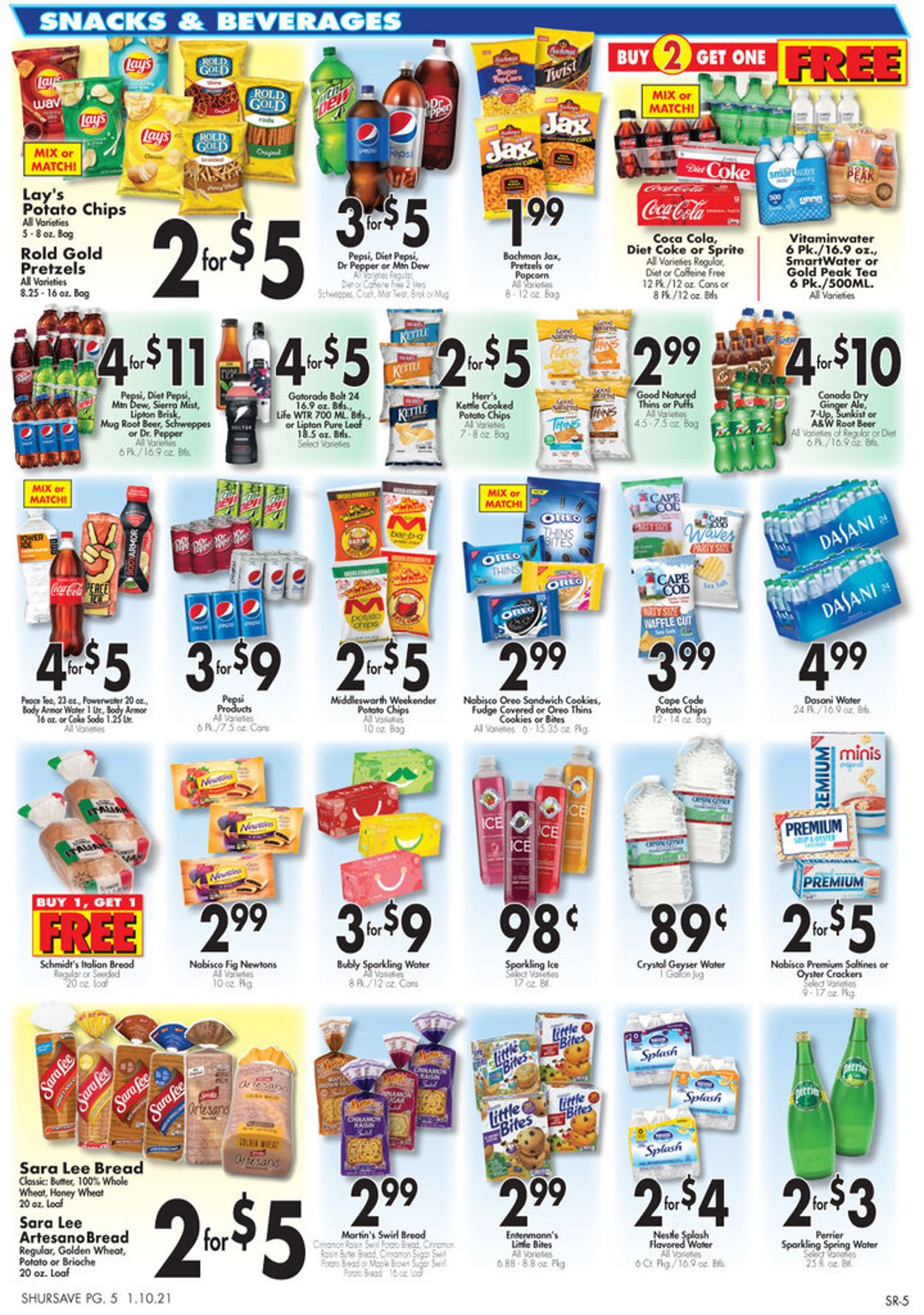 Gerrity's Supermarkets Ad from 01/10/2021