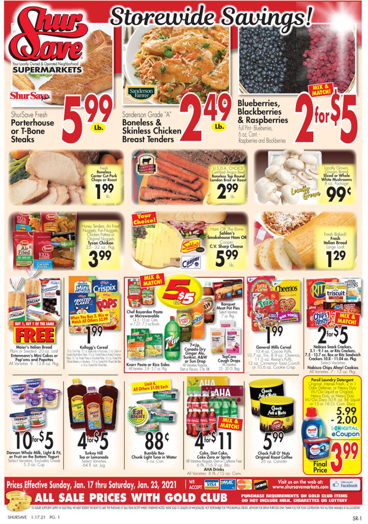 Gerrity's Supermarkets Ad from 01/17/2021
