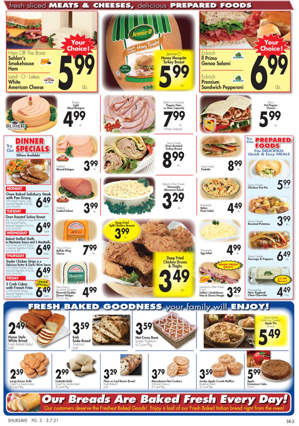 Gerrity's Supermarkets Ad from 03/07/2021