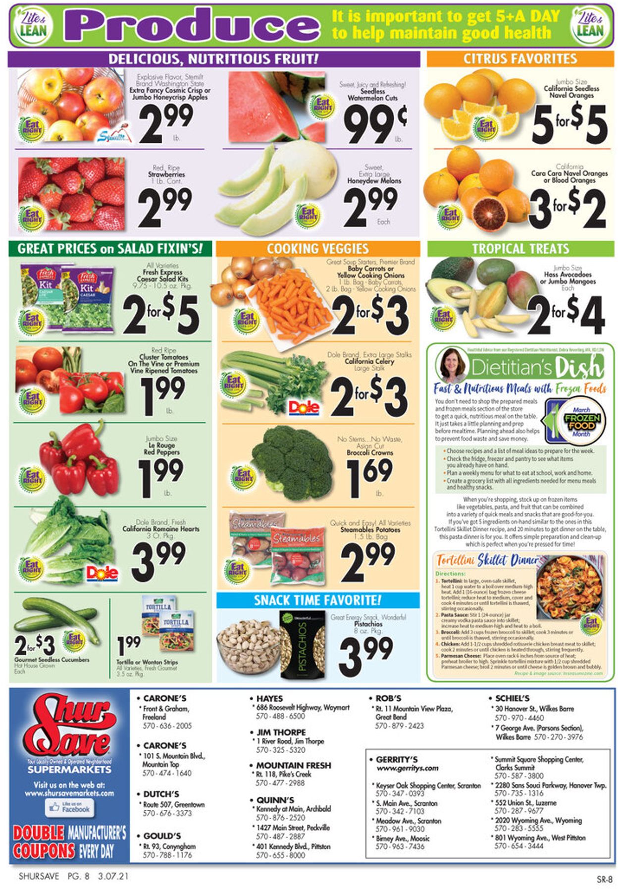 Gerrity's Supermarkets Ad from 03/07/2021