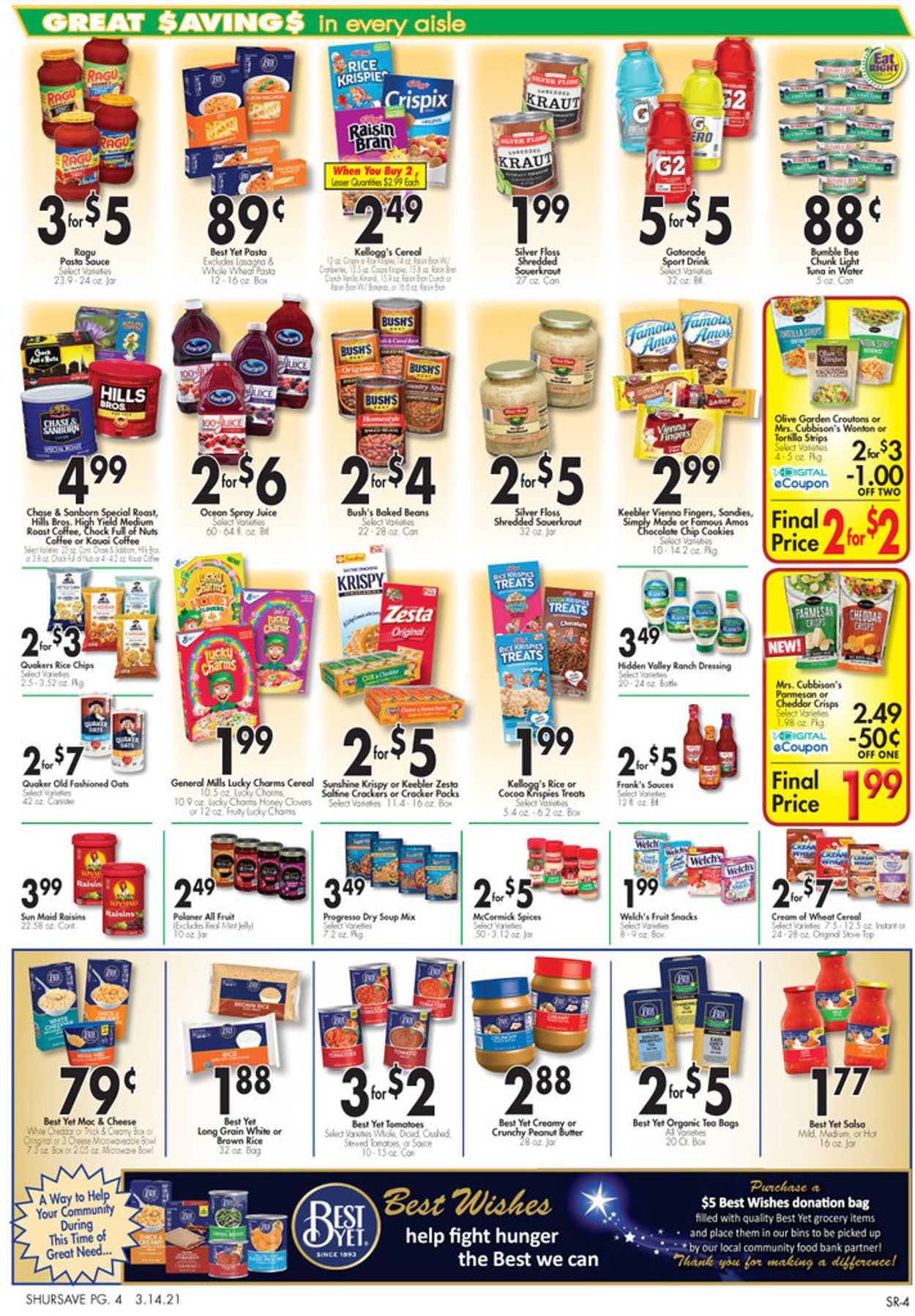 Gerrity's Supermarkets Ad from 03/14/2021