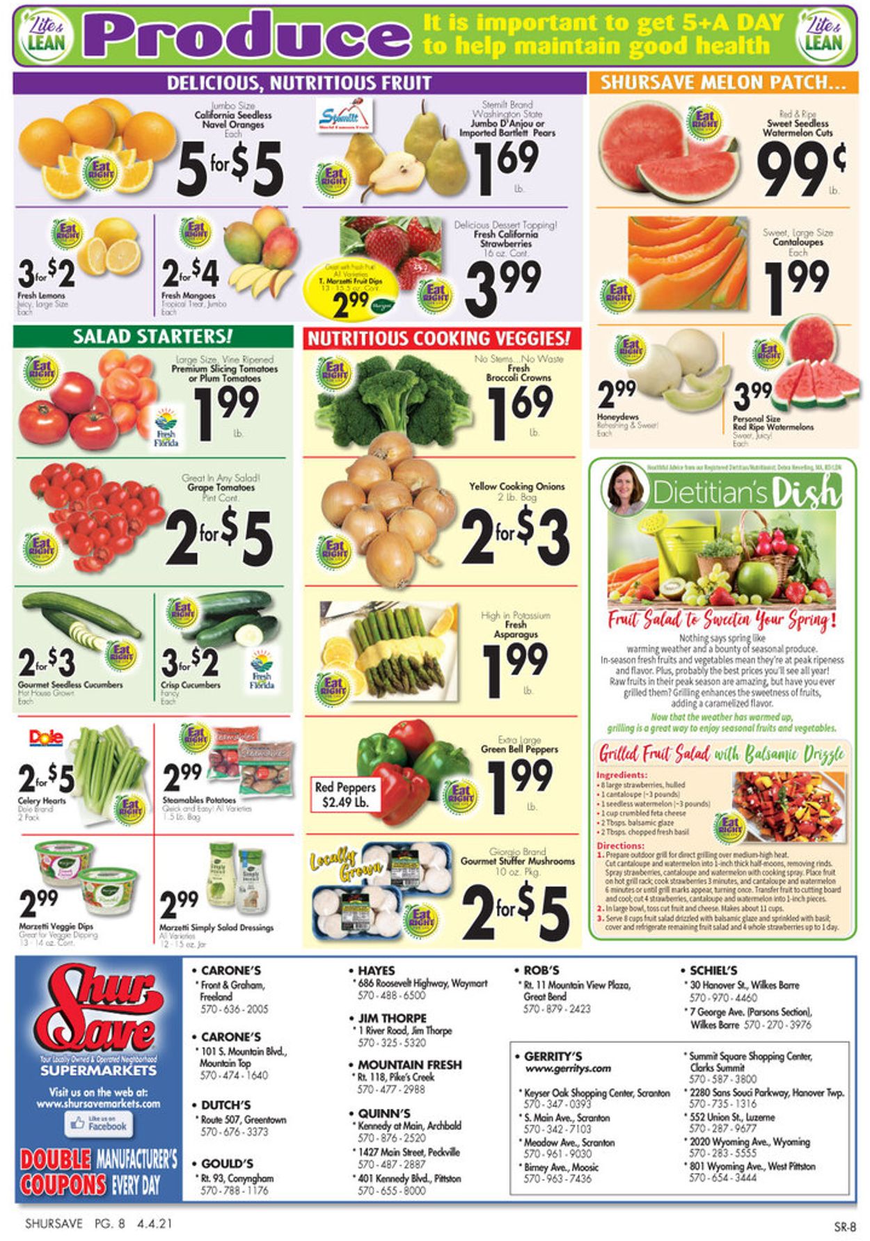 Gerrity's Supermarkets Ad from 04/04/2021