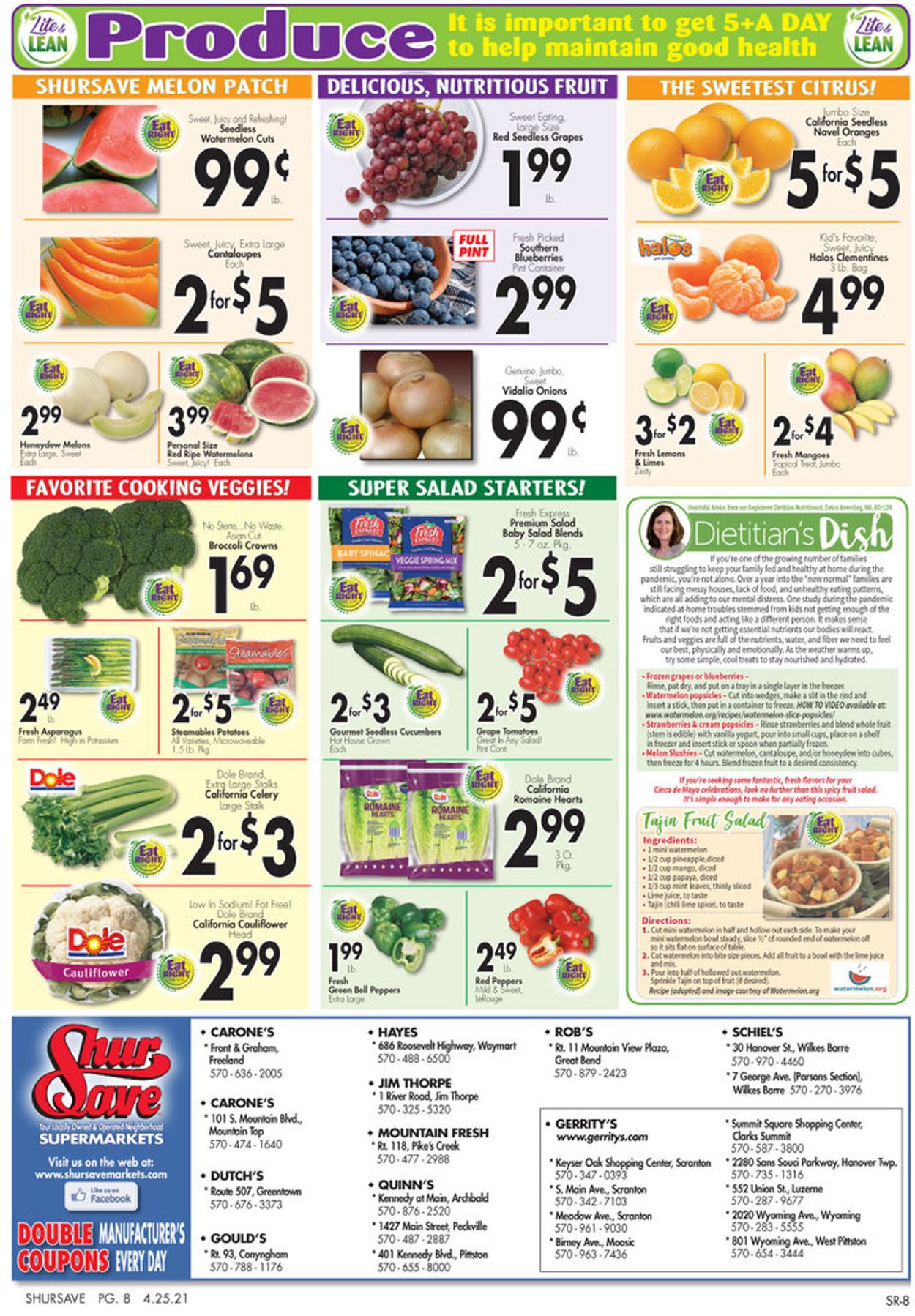 Gerrity's Supermarkets Ad from 04/25/2021